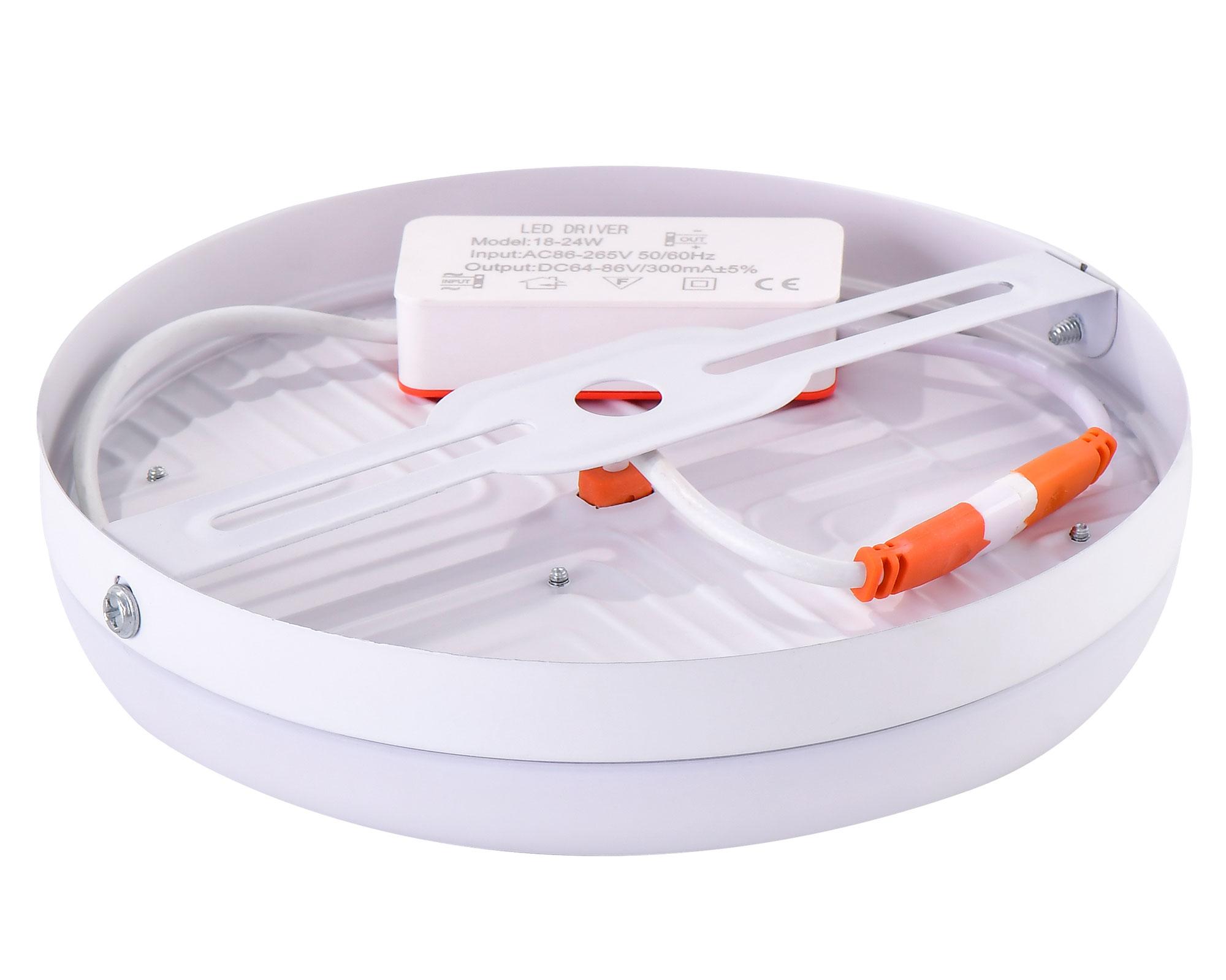Foco LED sobrepuesto 36 W 1 luz fría blanco-2