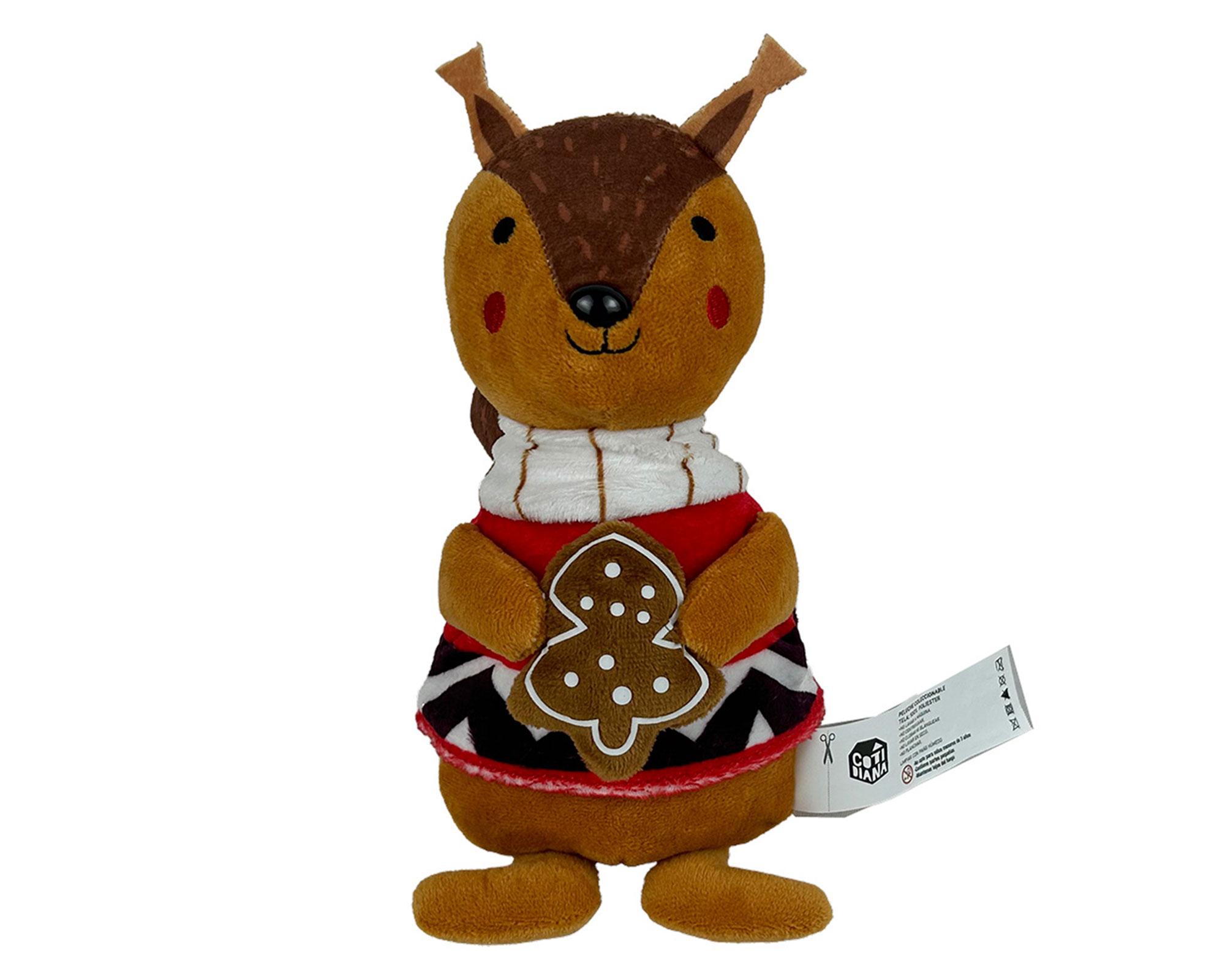 Peluche coleccionable Ardilla 25 cm-0