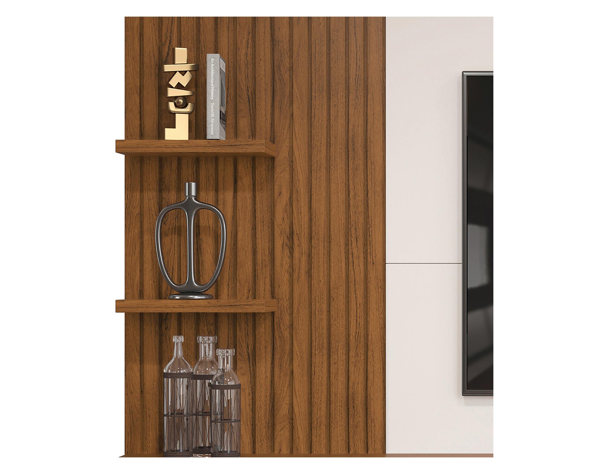 Panel TV 60" Bento 1 puerta café-2