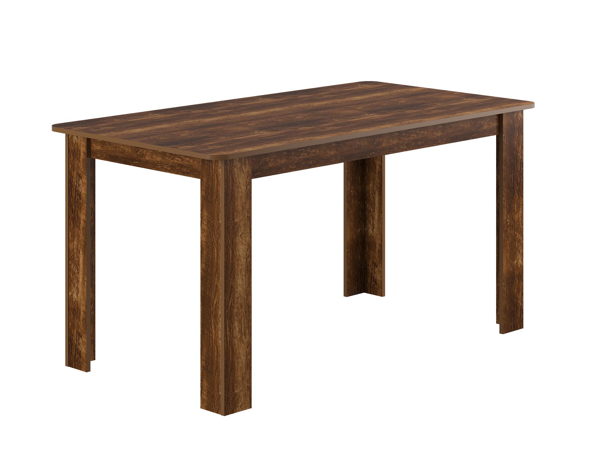 Comedor 6 sillas rectangular Perola Nicoli rústico café-2