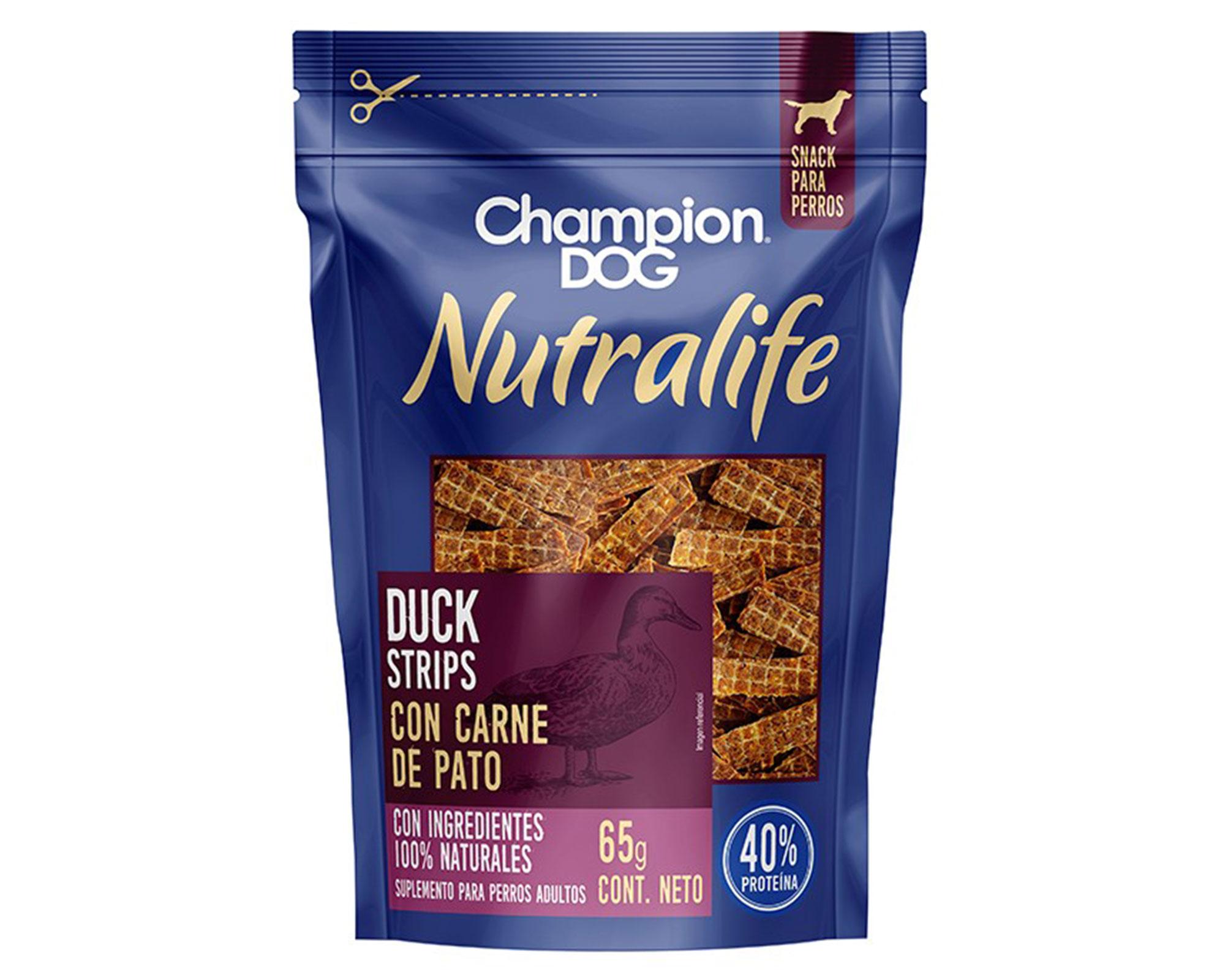 Snacks perros Nutralife sabor Pato 65 gr-0