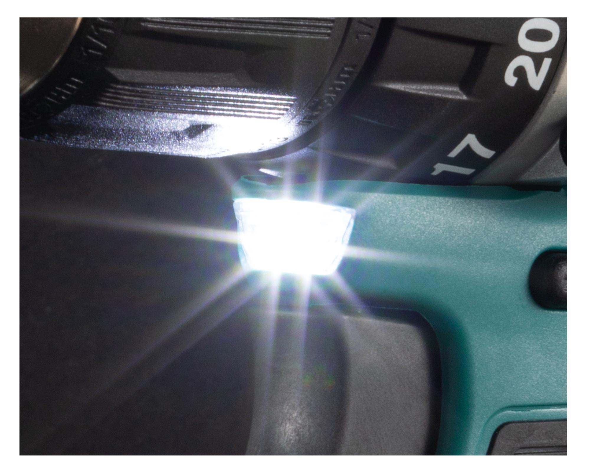 Kit taladro atornillador inalámbrico 18V 13 mm DDF487RFJ-1 + juego de brocas-2