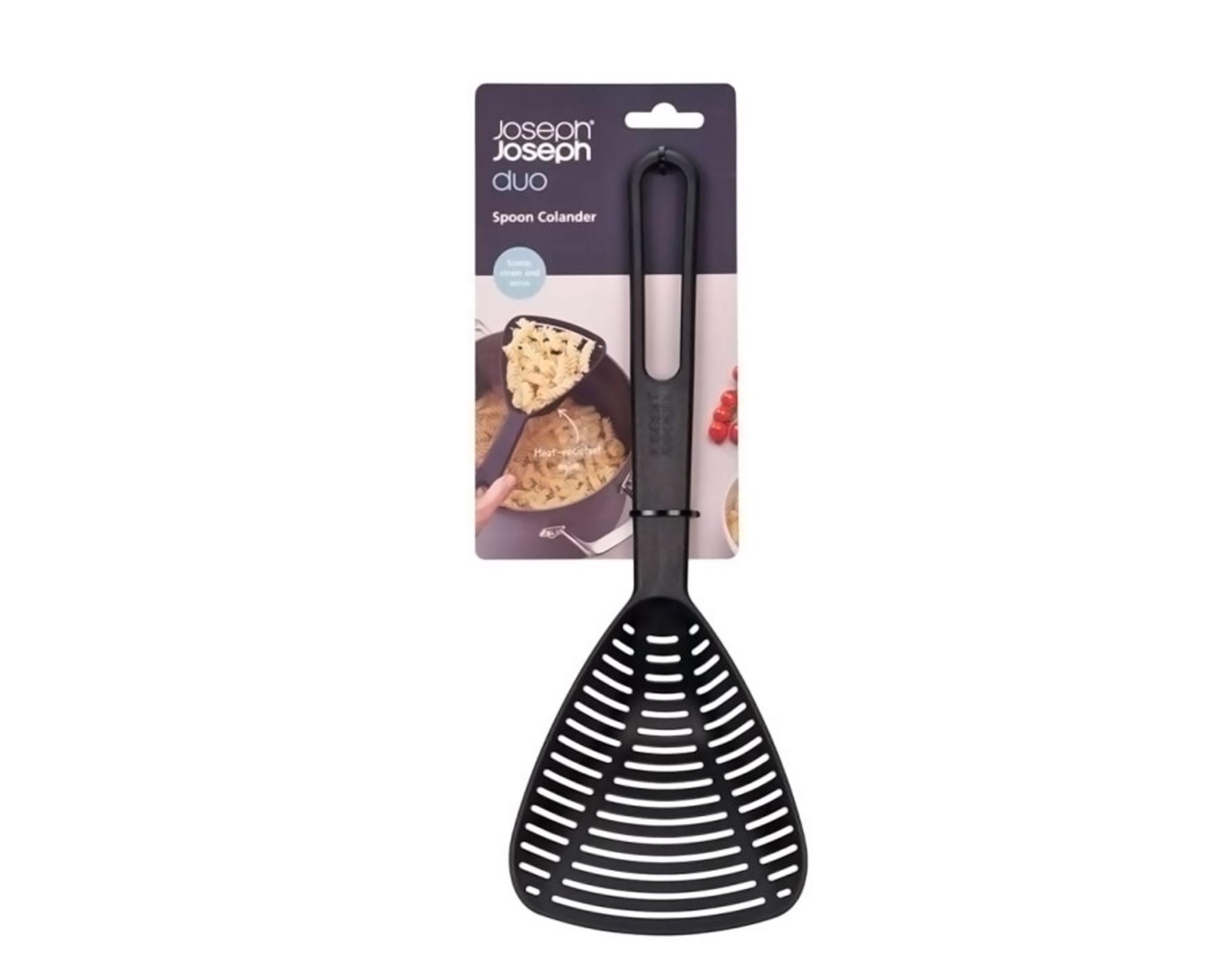 Cuchara colador negro-1