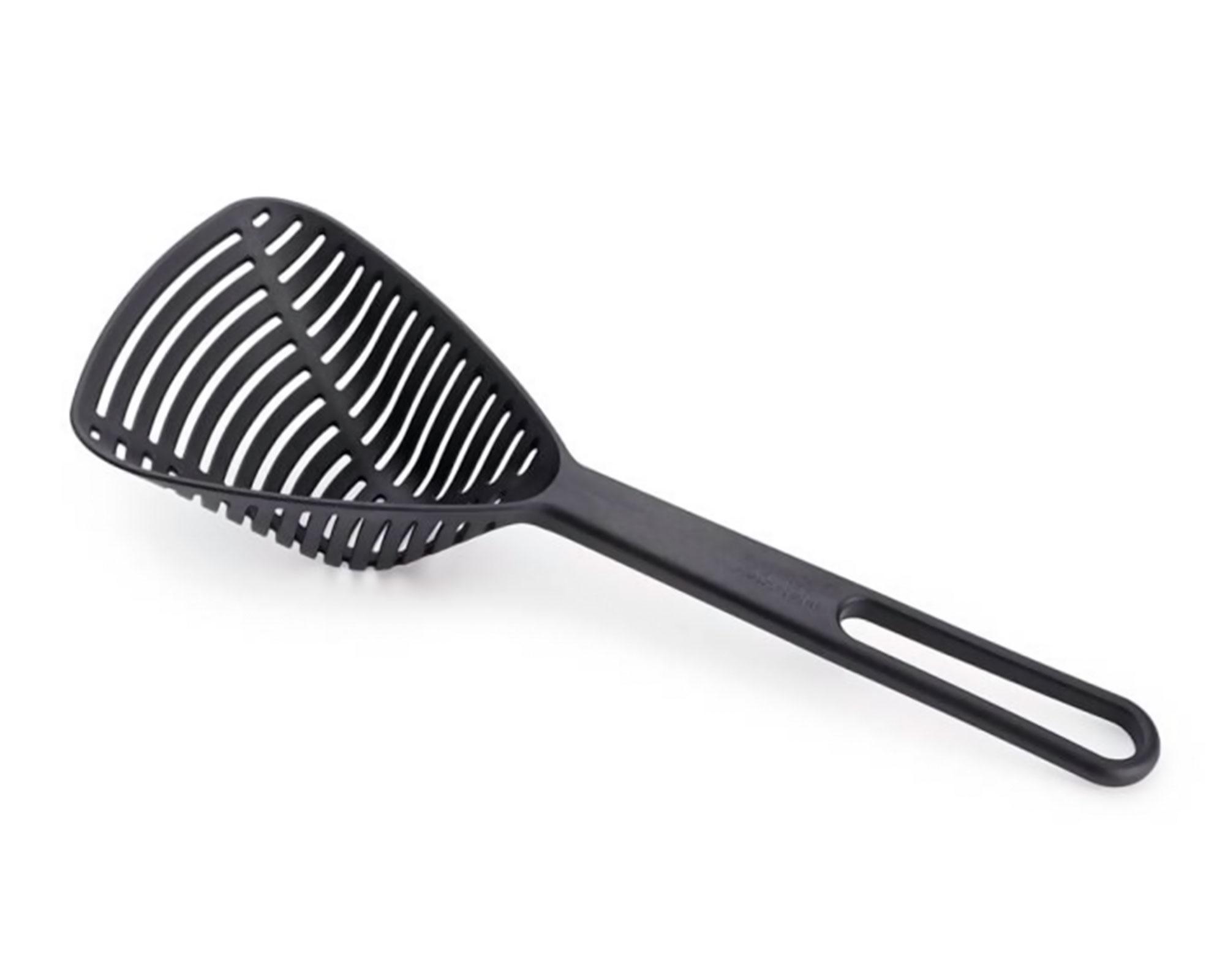 Cuchara colador negro-0