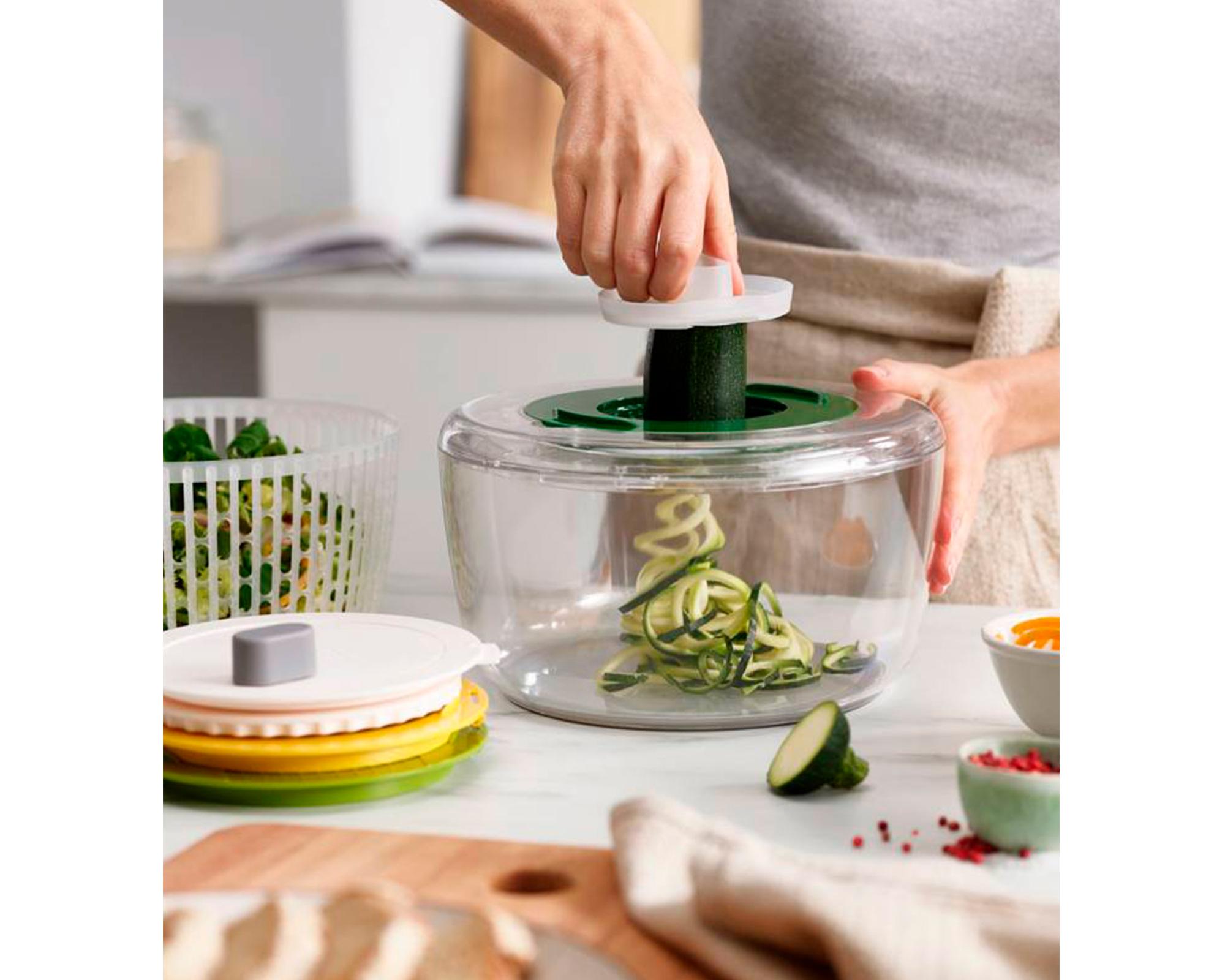 Preparación ensalada blanco/verde 24x24x16 cm-5