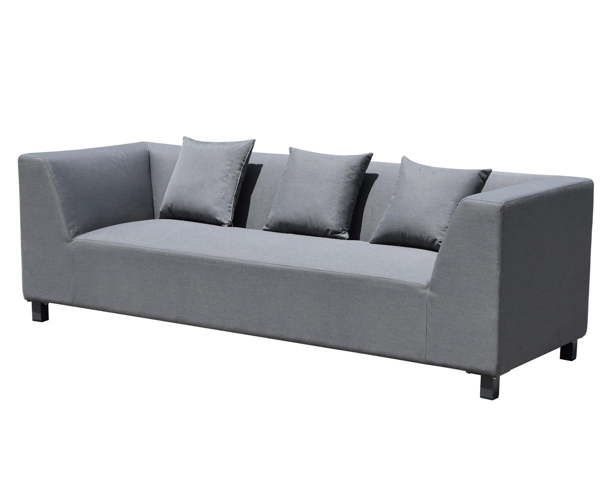 Set living Modular 4 personas gris-8