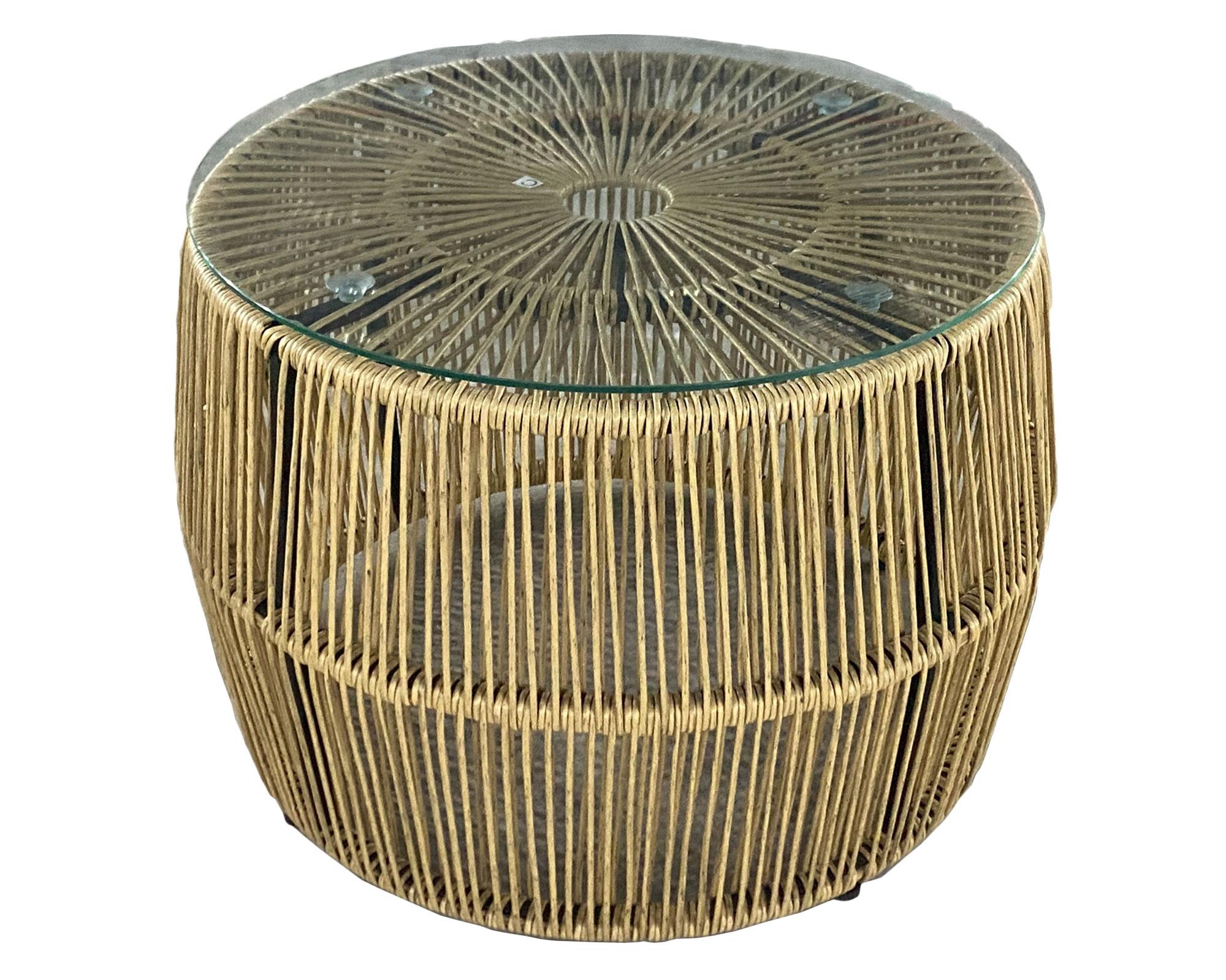 Set conversación 2 personas Ratán natural fiber-2