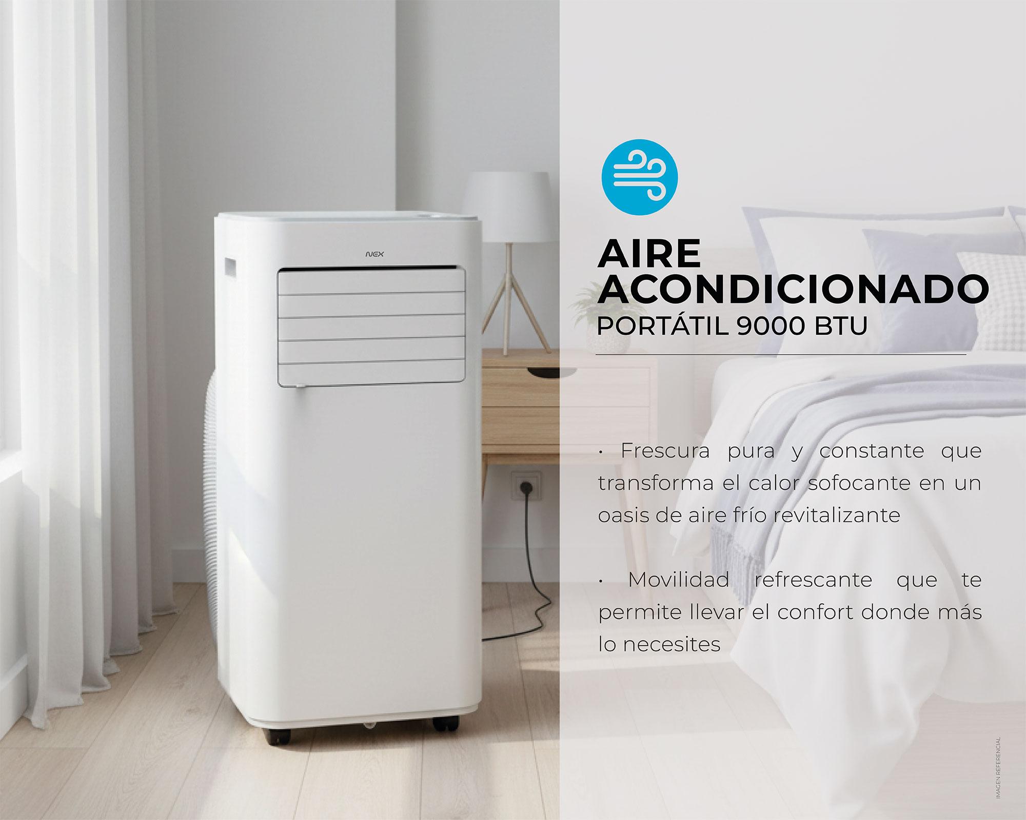 Aire acondicionado 9000 BTU ACP09288-F Frío-4