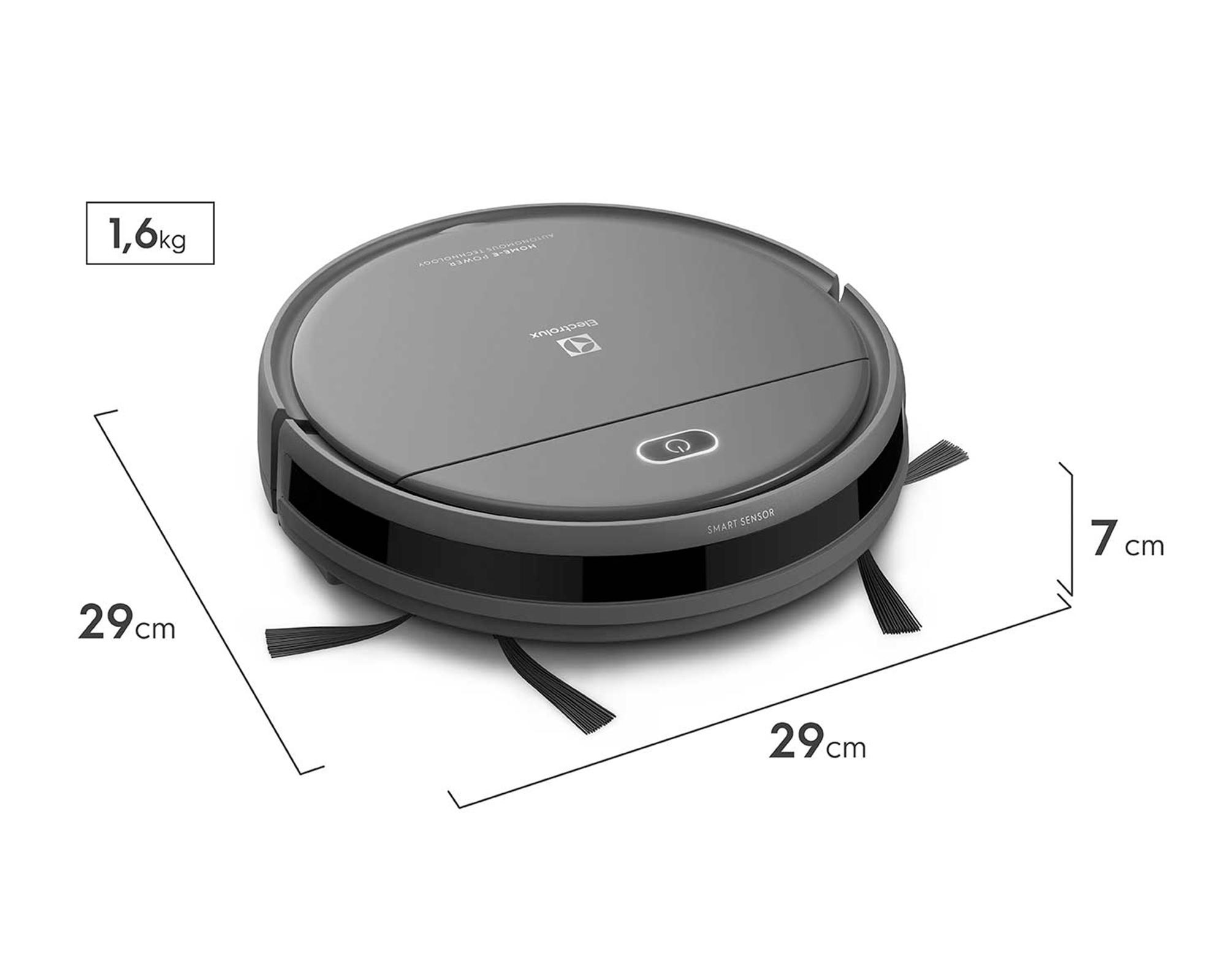 Aspiradora robot Home-E Power ERB30 gris 40W-6