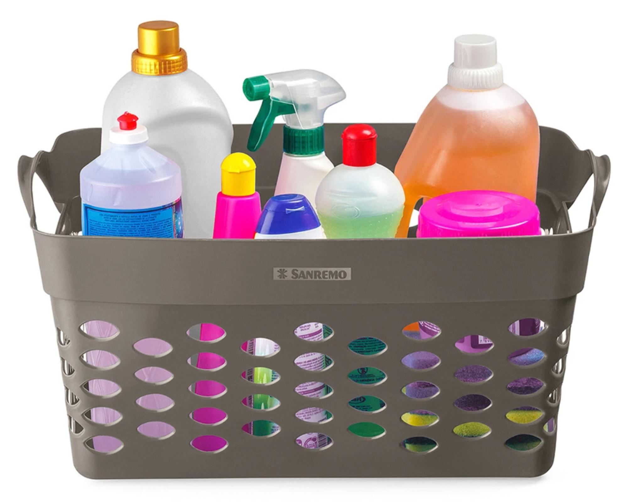 Cesto rectangular SR1722 2 café 22 lt-2