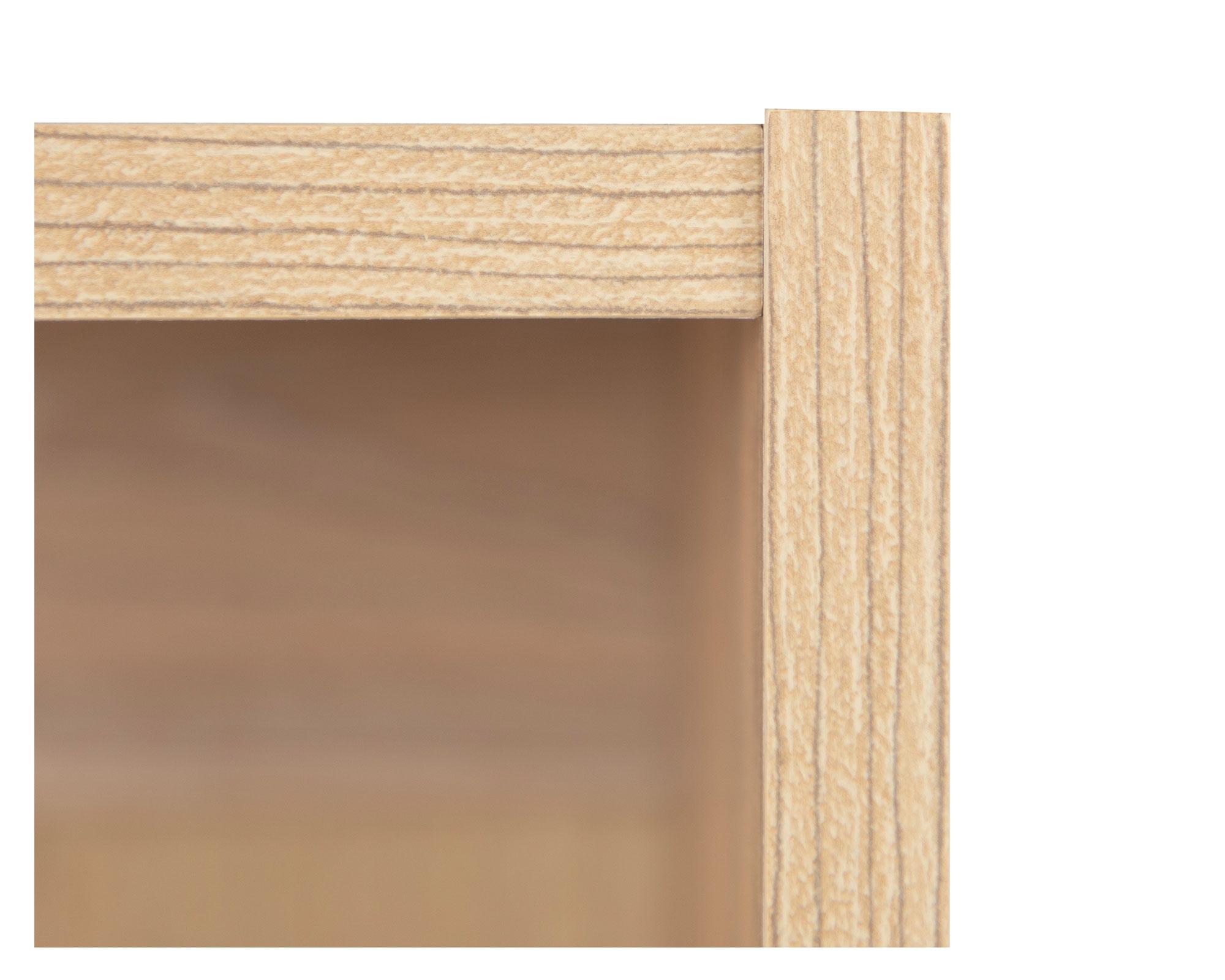 Librero Moscú olmo 4 repisas 180x80x25 cm-3