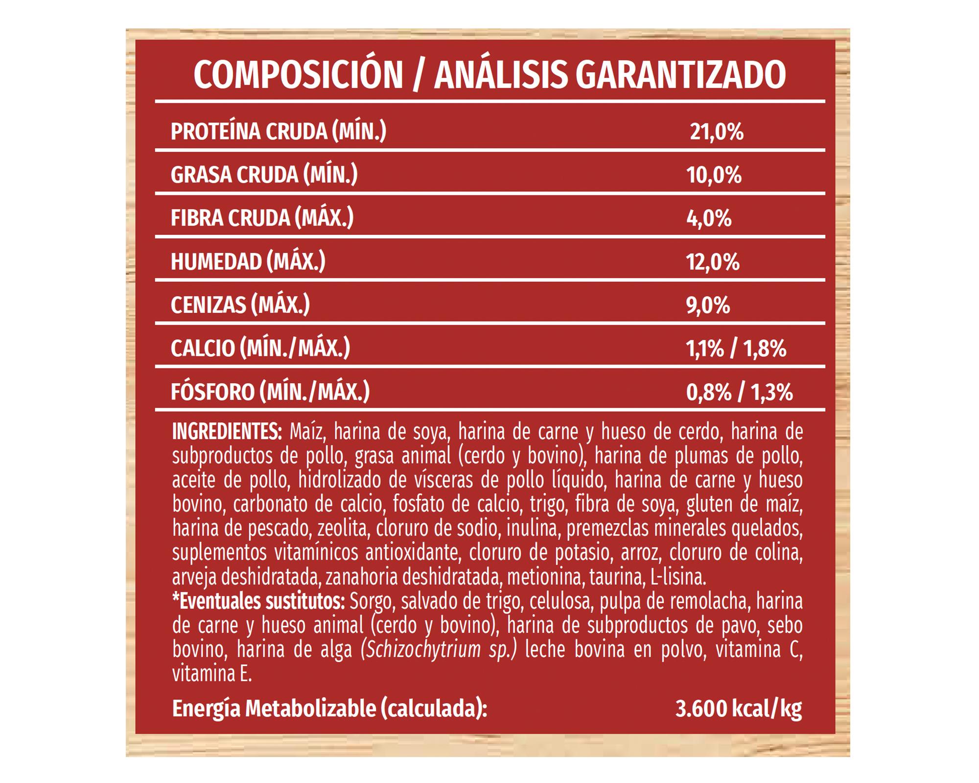 Alimento seco adulto pollo pavo 15 kg-3