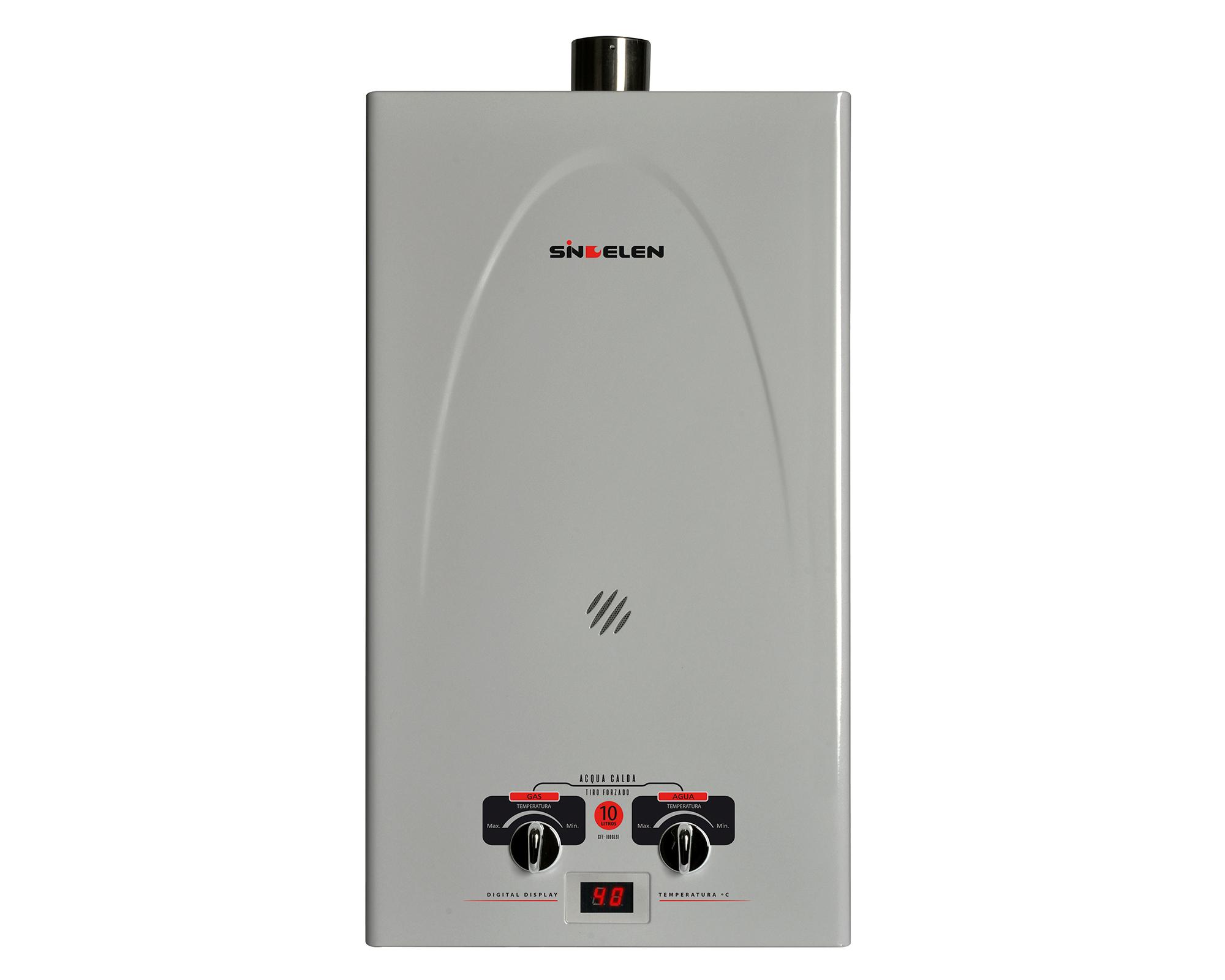 Calefont tiro forzado 10 litros gas licuado tiro forzado CFF-100GLSI-0