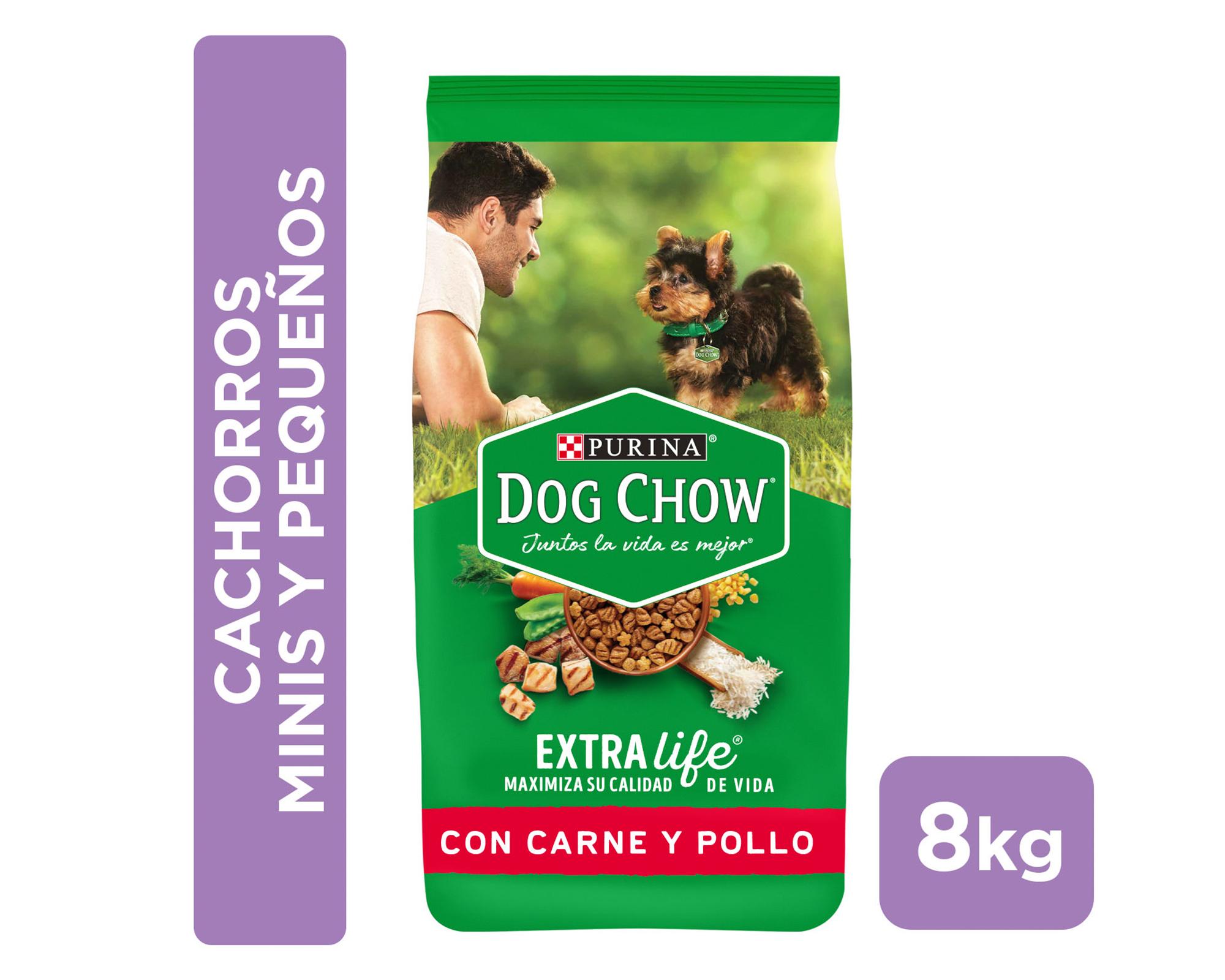 Alimento seco cachorro  carne pollo 8 kg-0