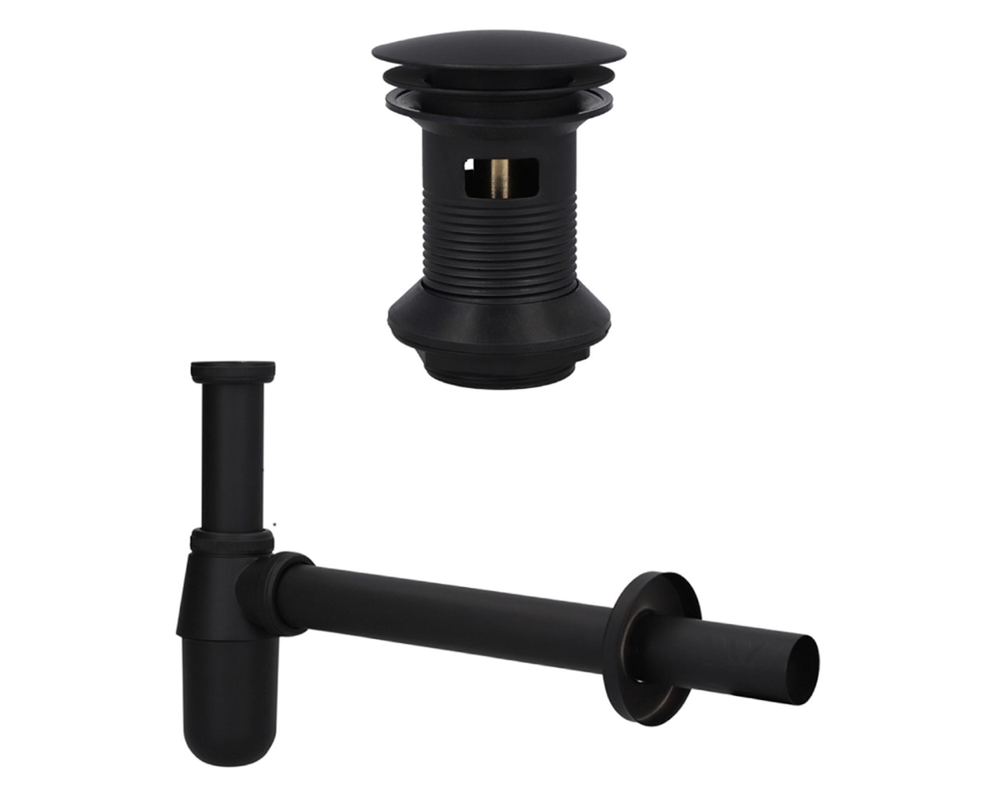 Mueble vanitorio albayalde + Pack baño Black-4