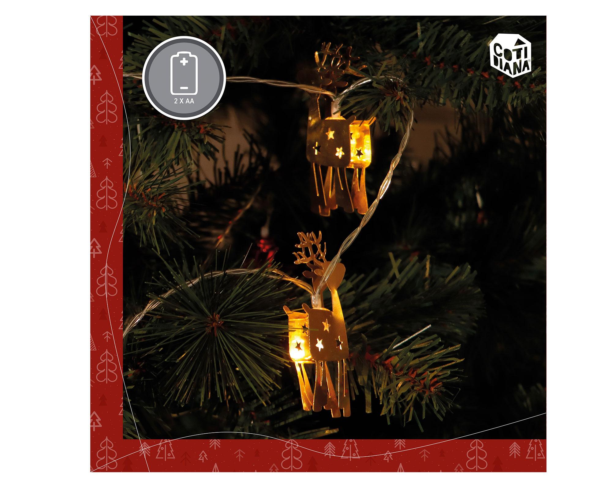 Guirnalda luz Reno 165 cm-2