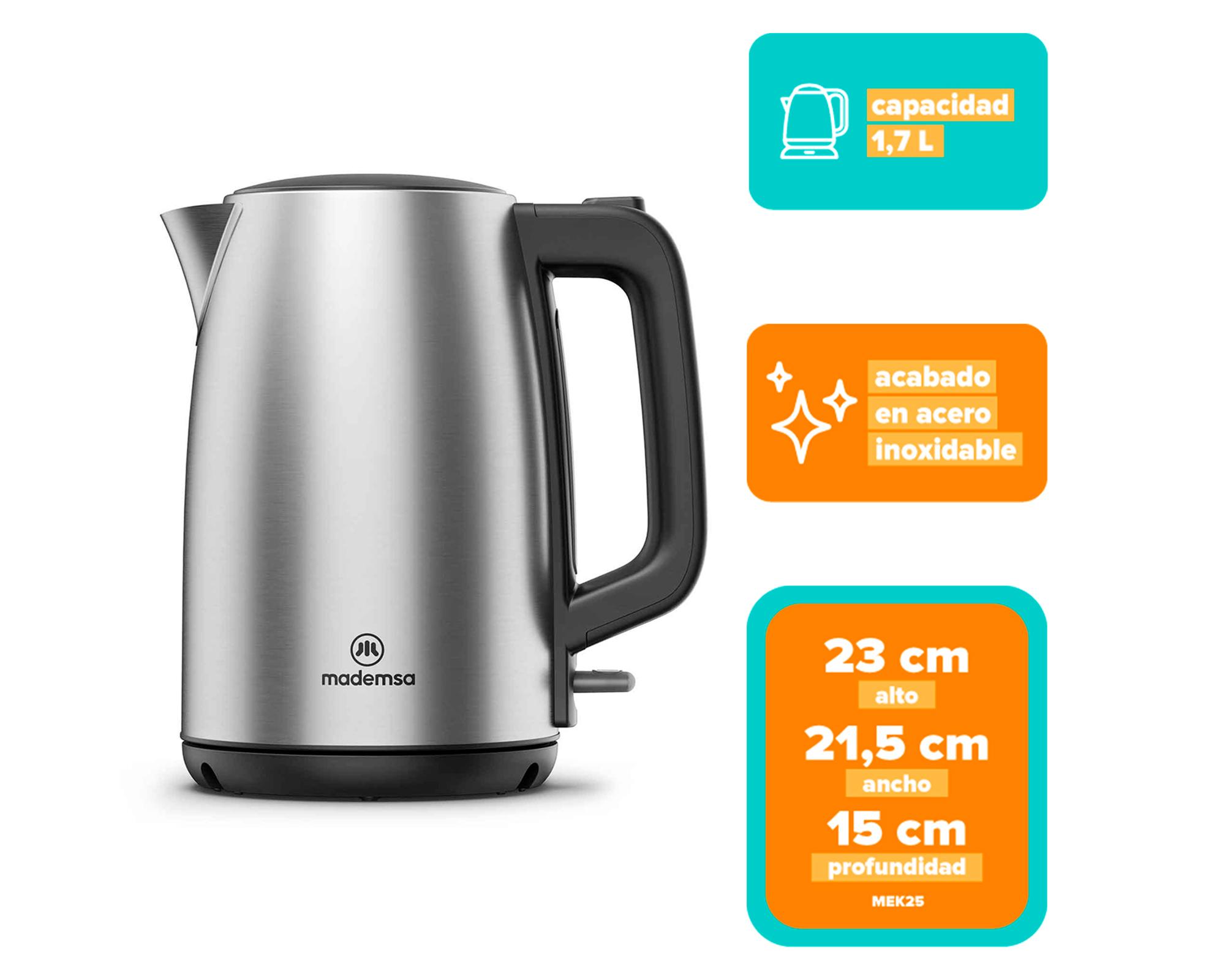 Hervidor MEK25 gris 1.7 lt-4