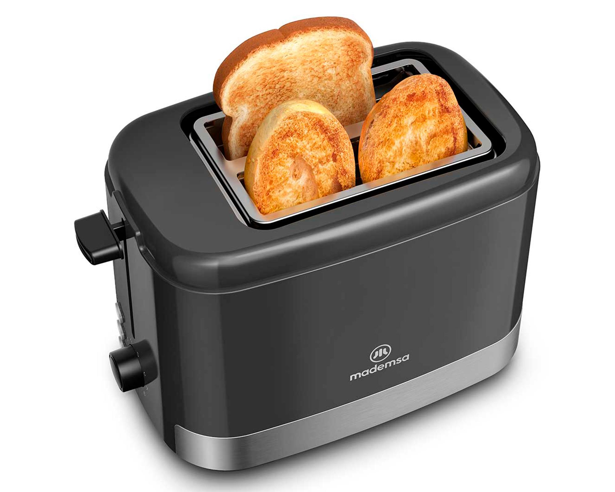Tostador 2 panes 800W MTS10 negro-1