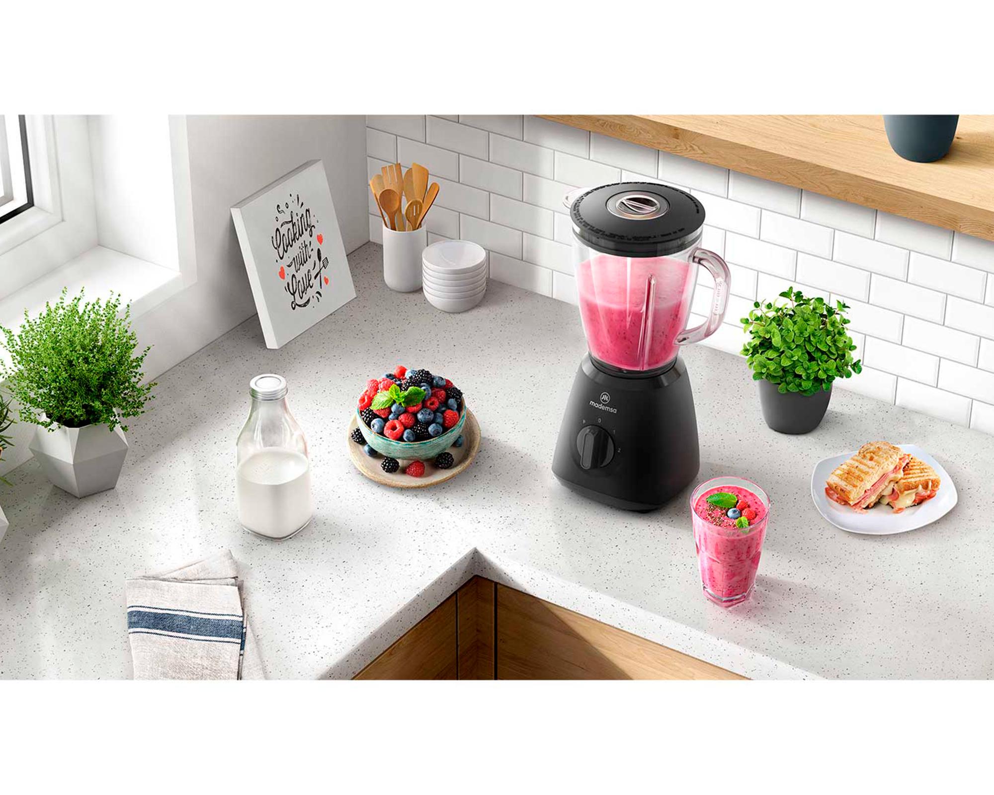 Licuadora MBL20 negro 400W 1.5 litros-5