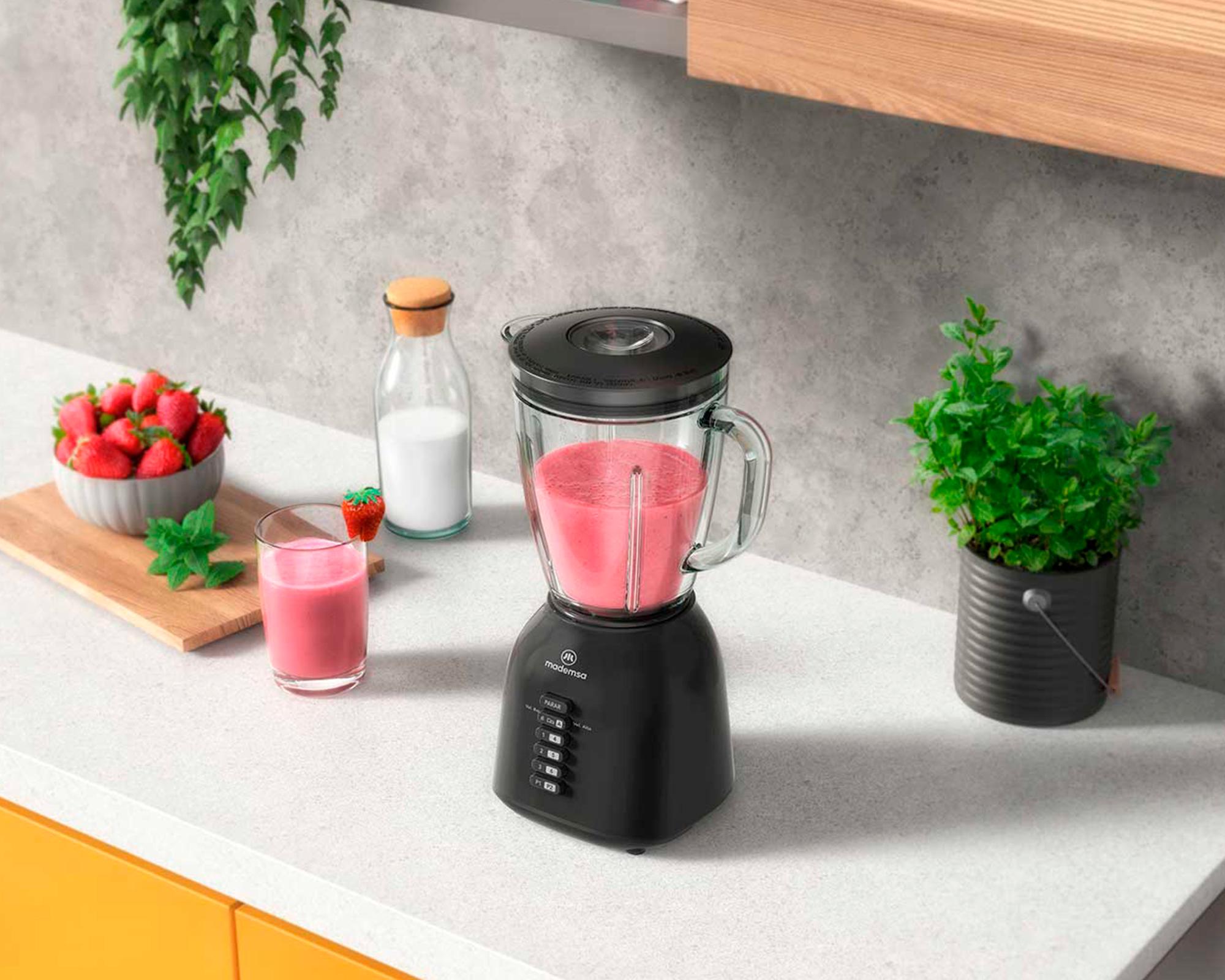 Licuadora MBL40 negro 400W 1.5 litros-5