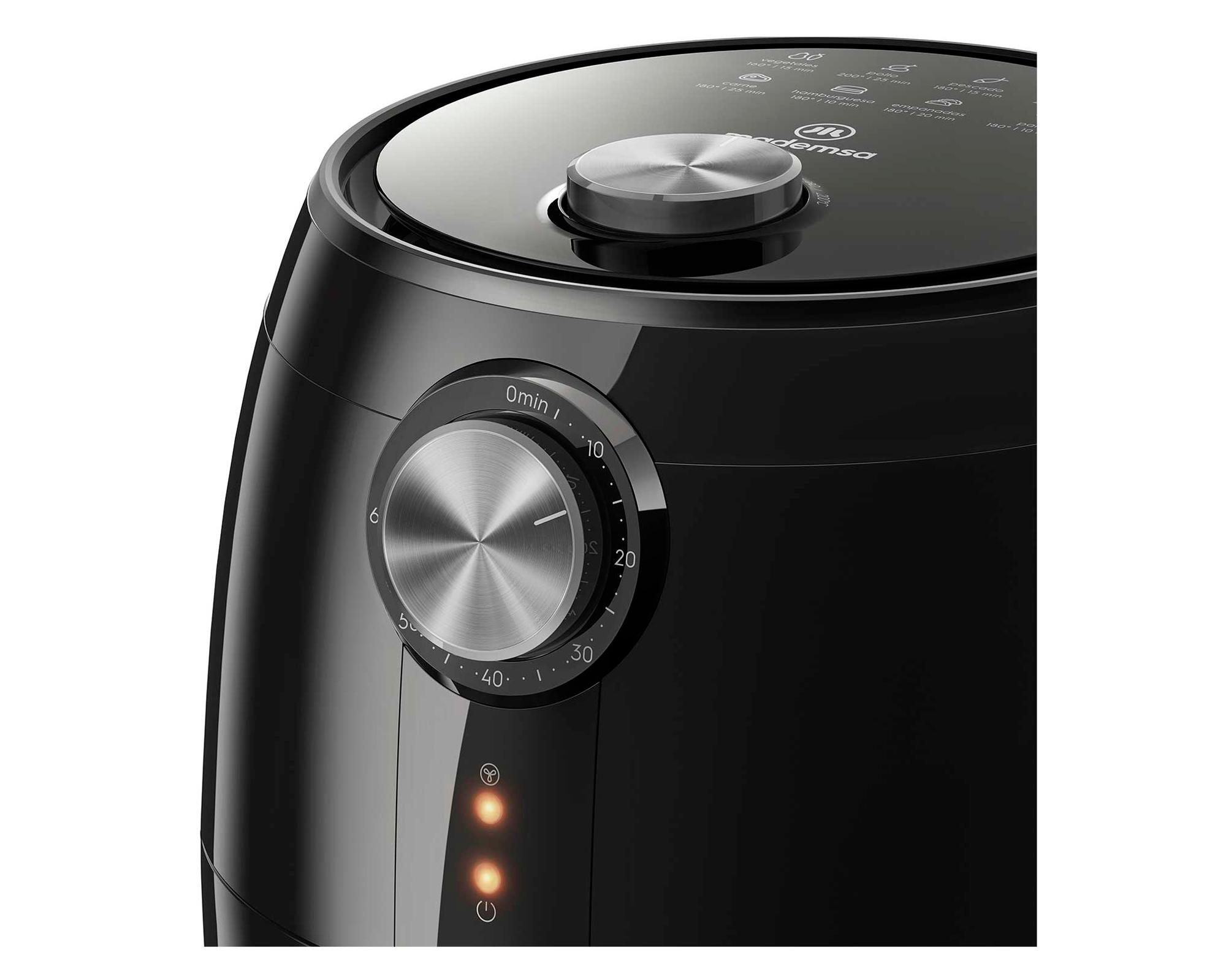 Freidora de aire MAF15 negro 3.2 litros-2