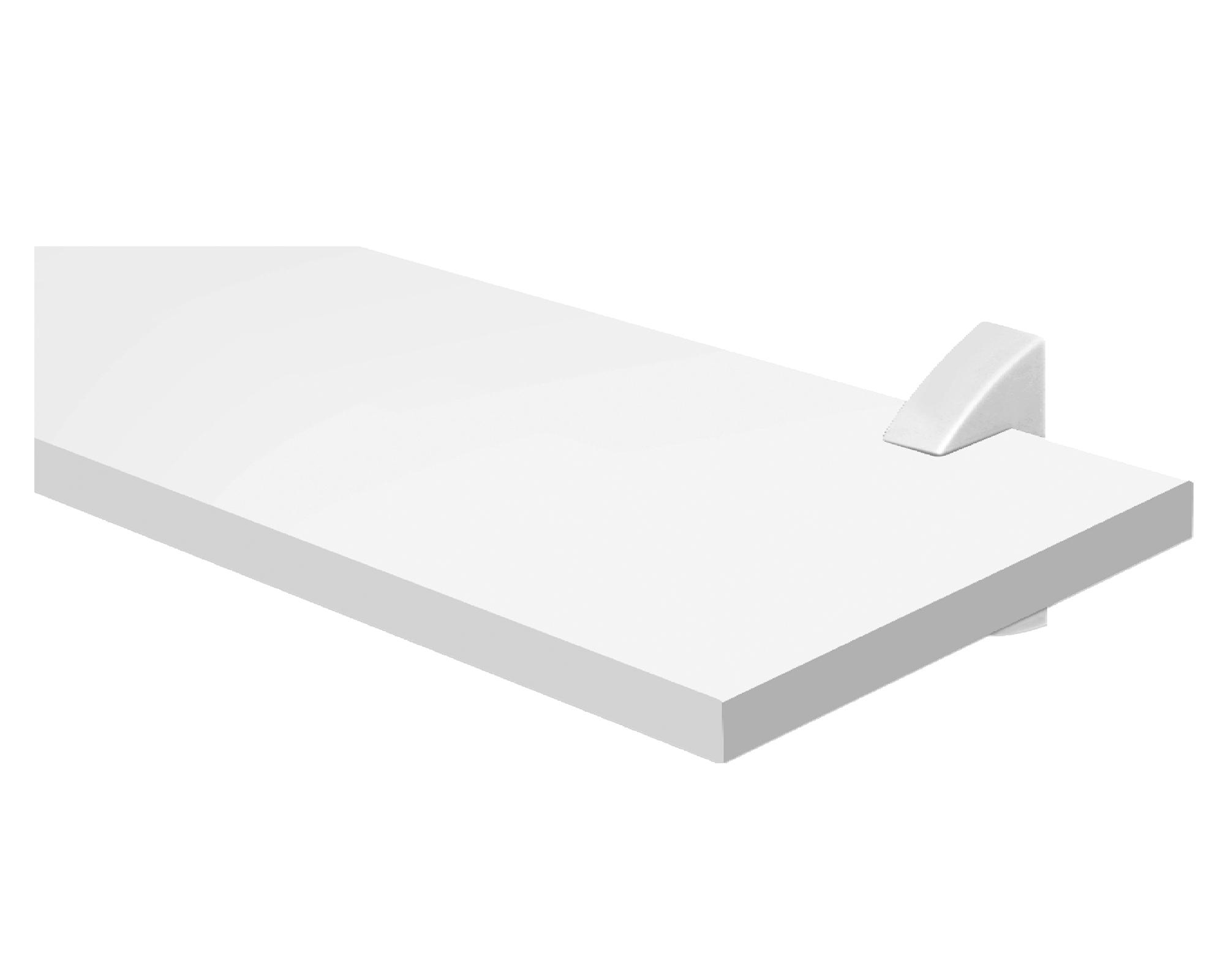 Pack 2 repisas Concept blanco 1.5x60x20 cm-1