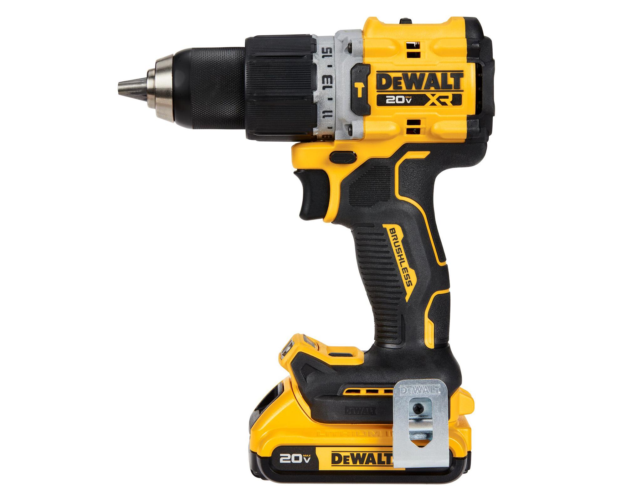 Kit taladro percutor DCD805D2-B2 20V 13 mm + 2 baterías 2.0 Ah + cargador + bolso-1