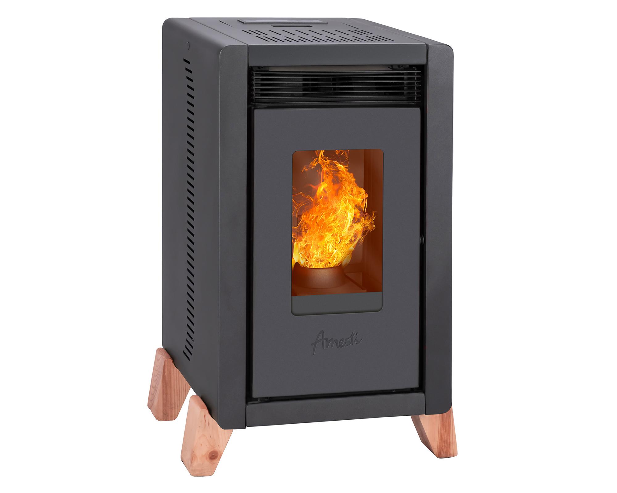 Estufa a pellet Bambú 6000 6.3kW-0