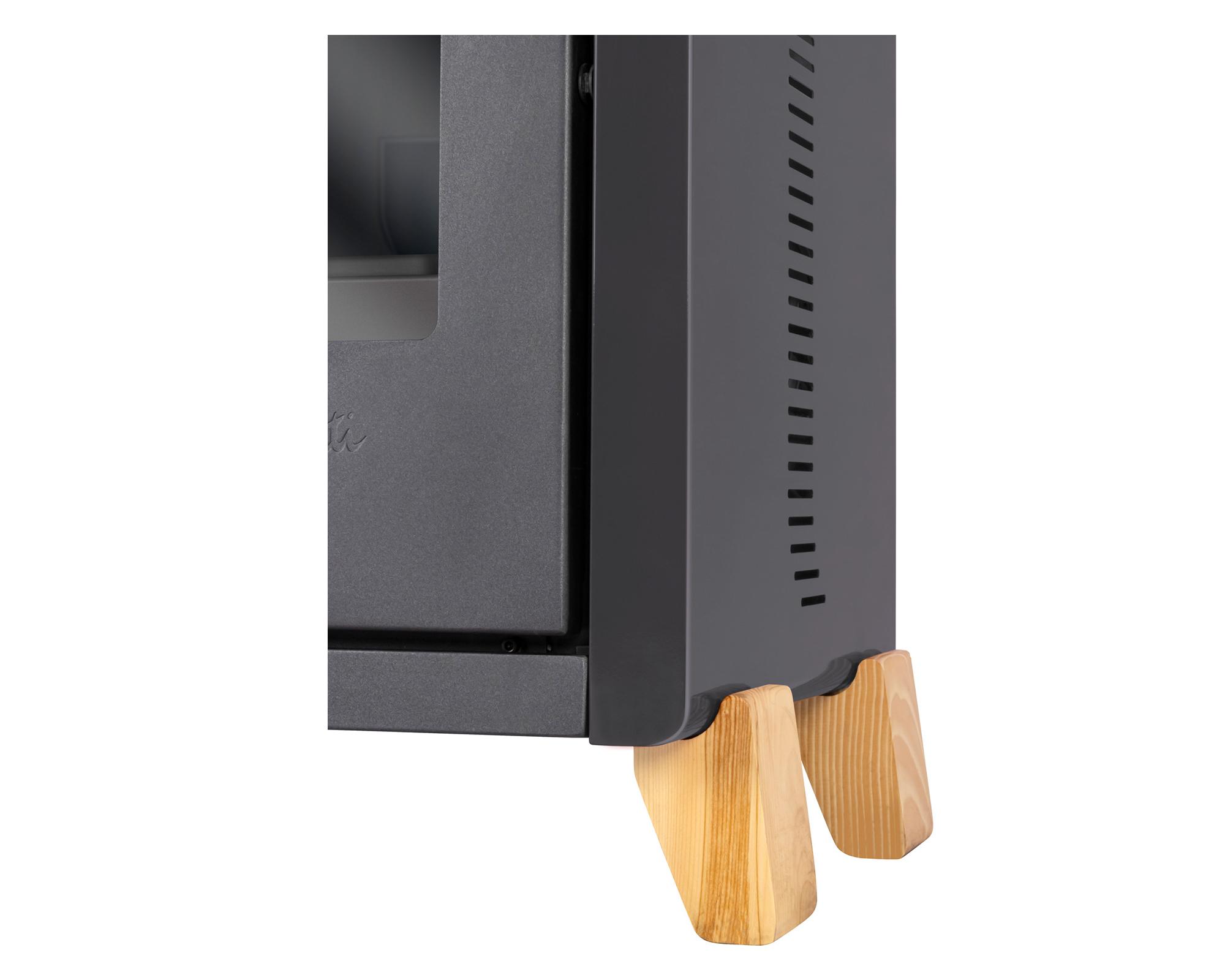 Estufa a pellet Bambú 6000 6.3kW-2