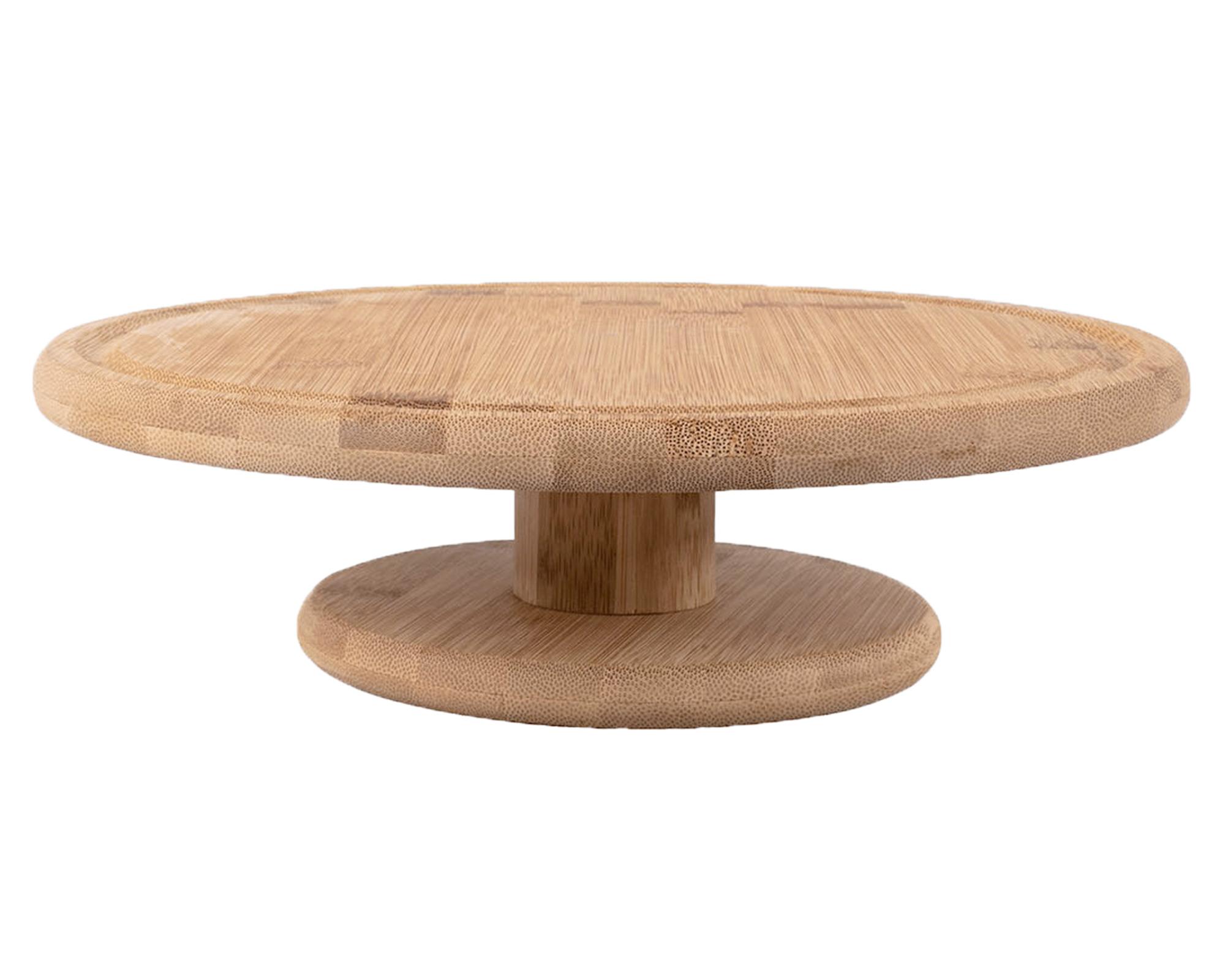 Porta torta con pedestal BFB 100 BMB bambú-0