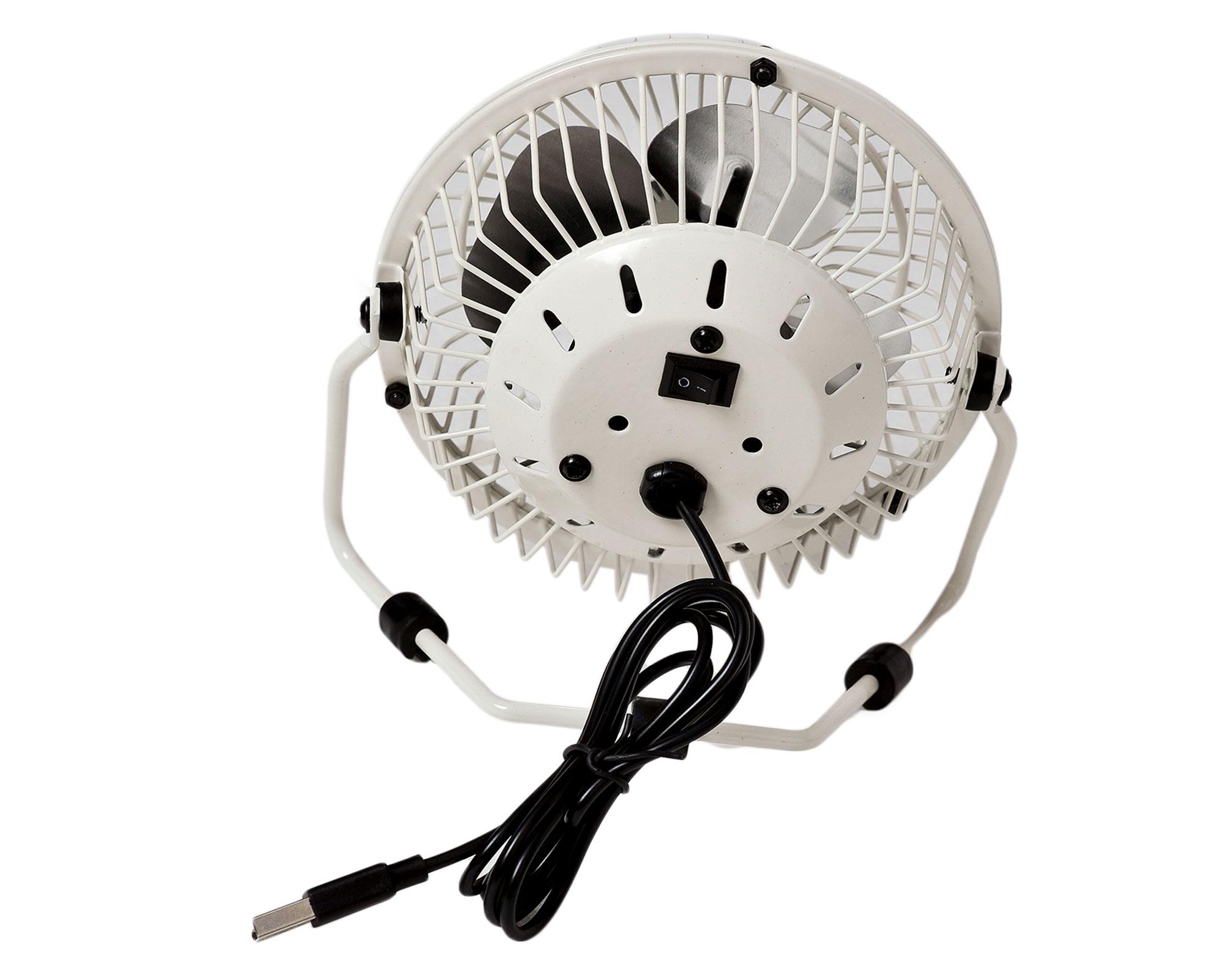 Ventilador USB 4'' UFN2201-WHT-4