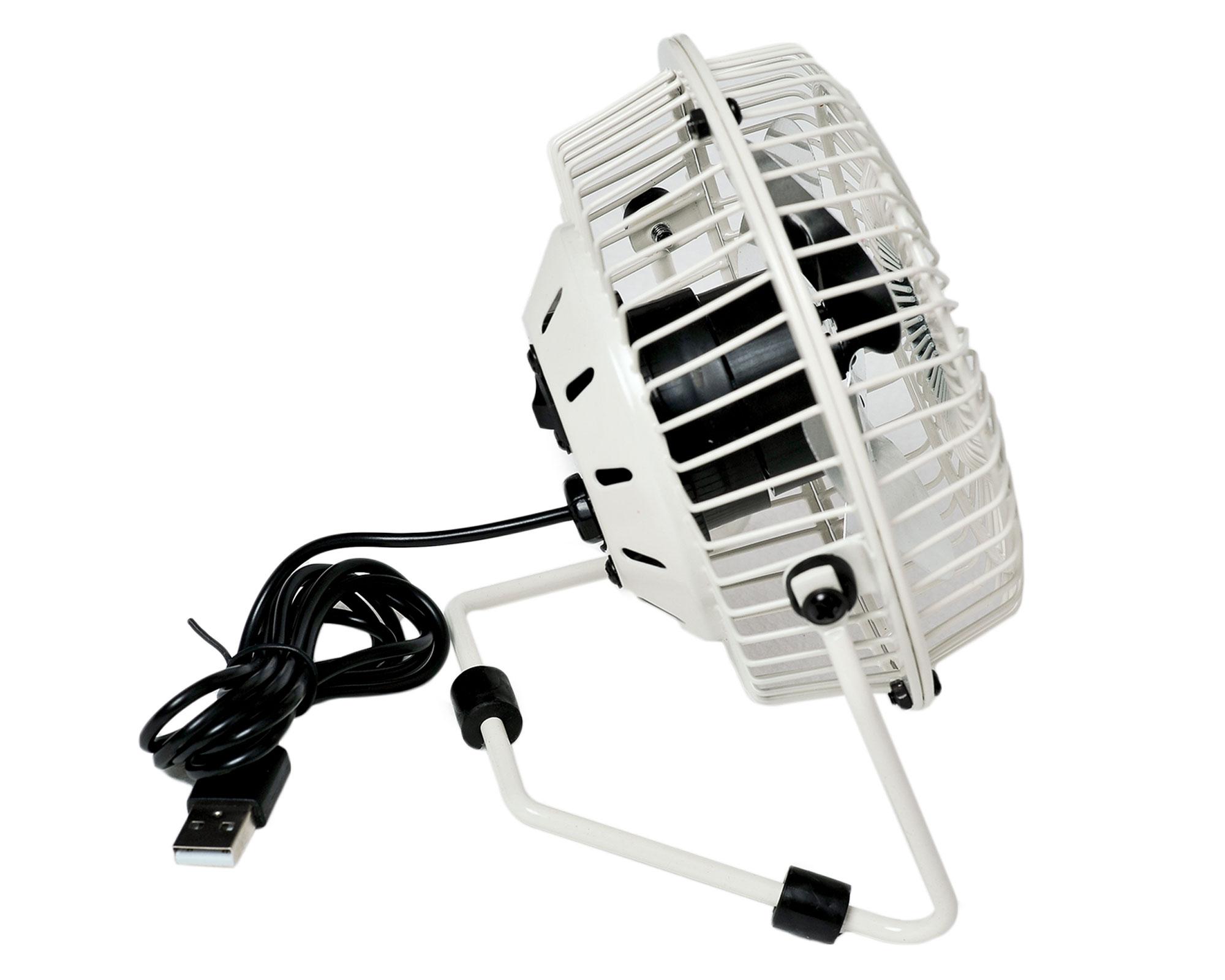 Ventilador USB 4'' UFN2201-WHT-3