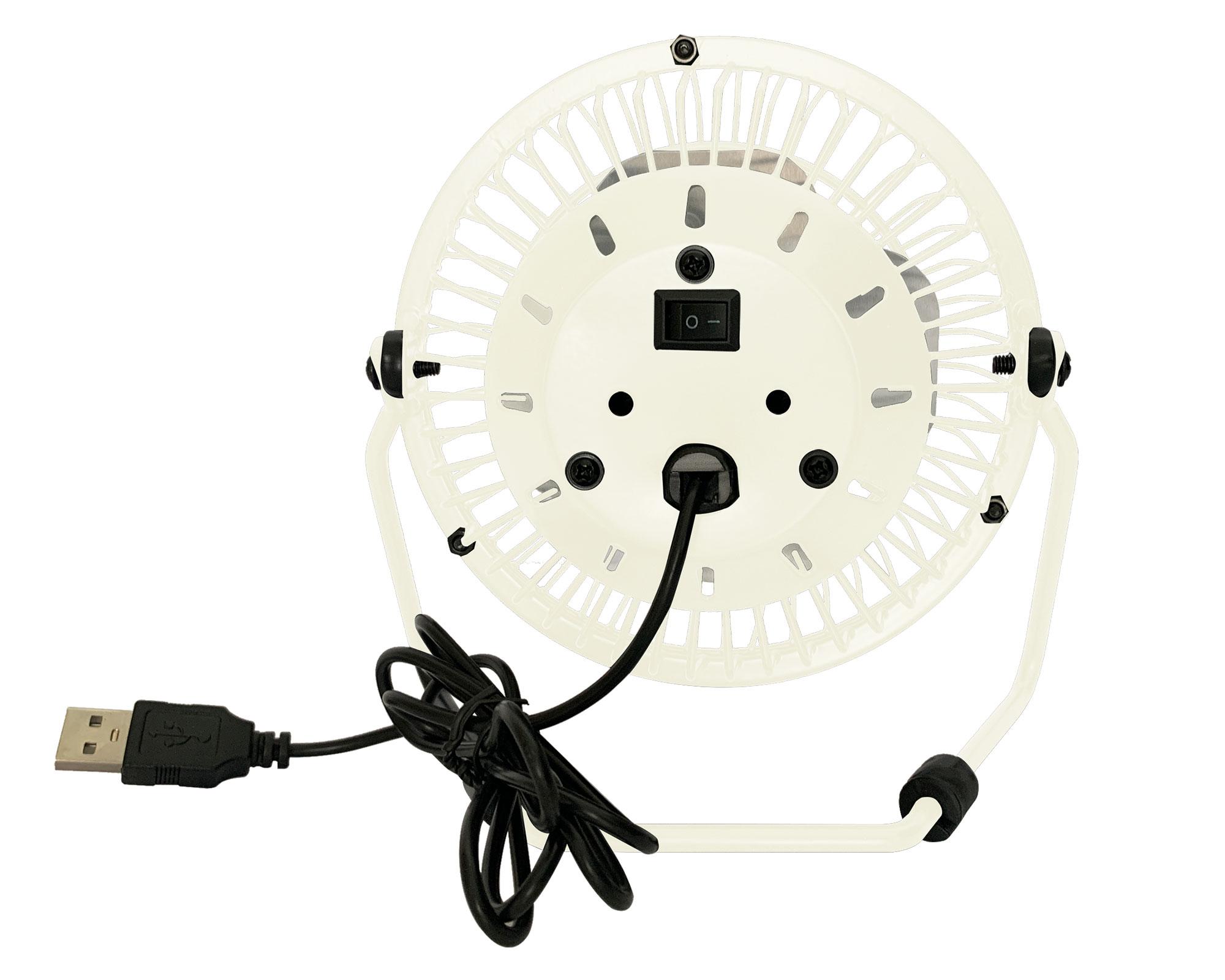 Ventilador USB 4'' UFN2201-WHT-5
