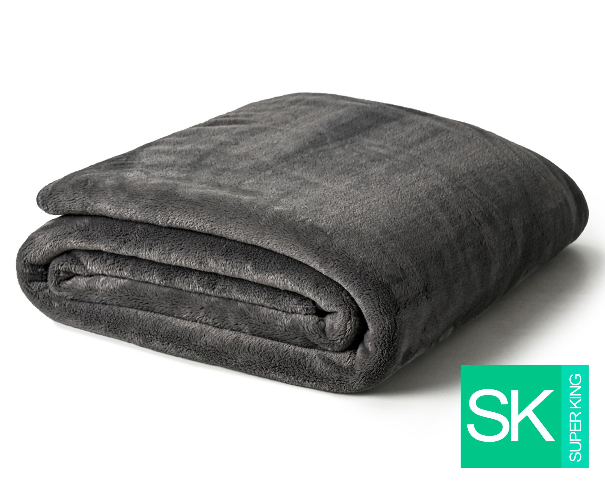 Frazada Cloud acero Súper King-0