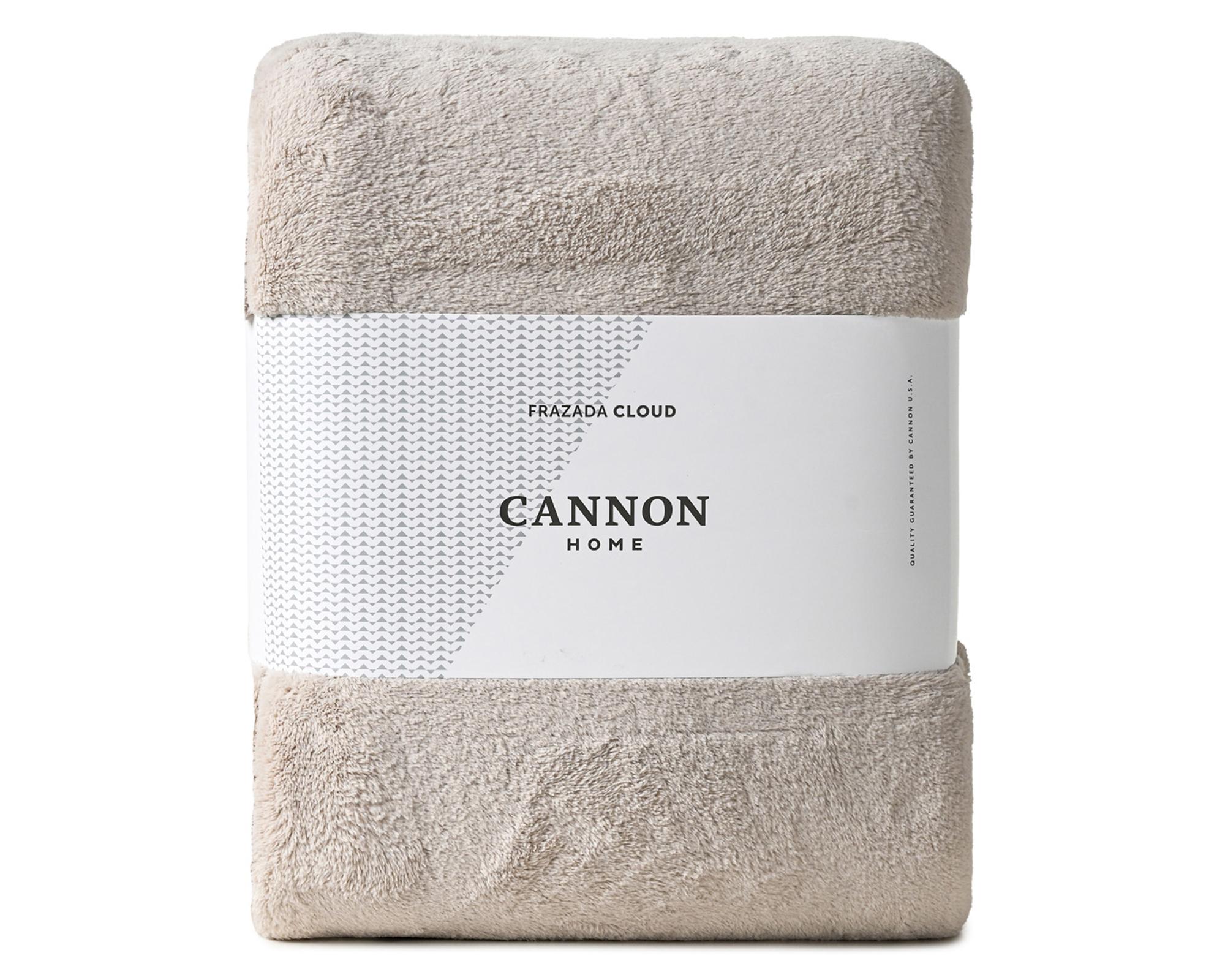 Frazada Cloud beige Súper King-2