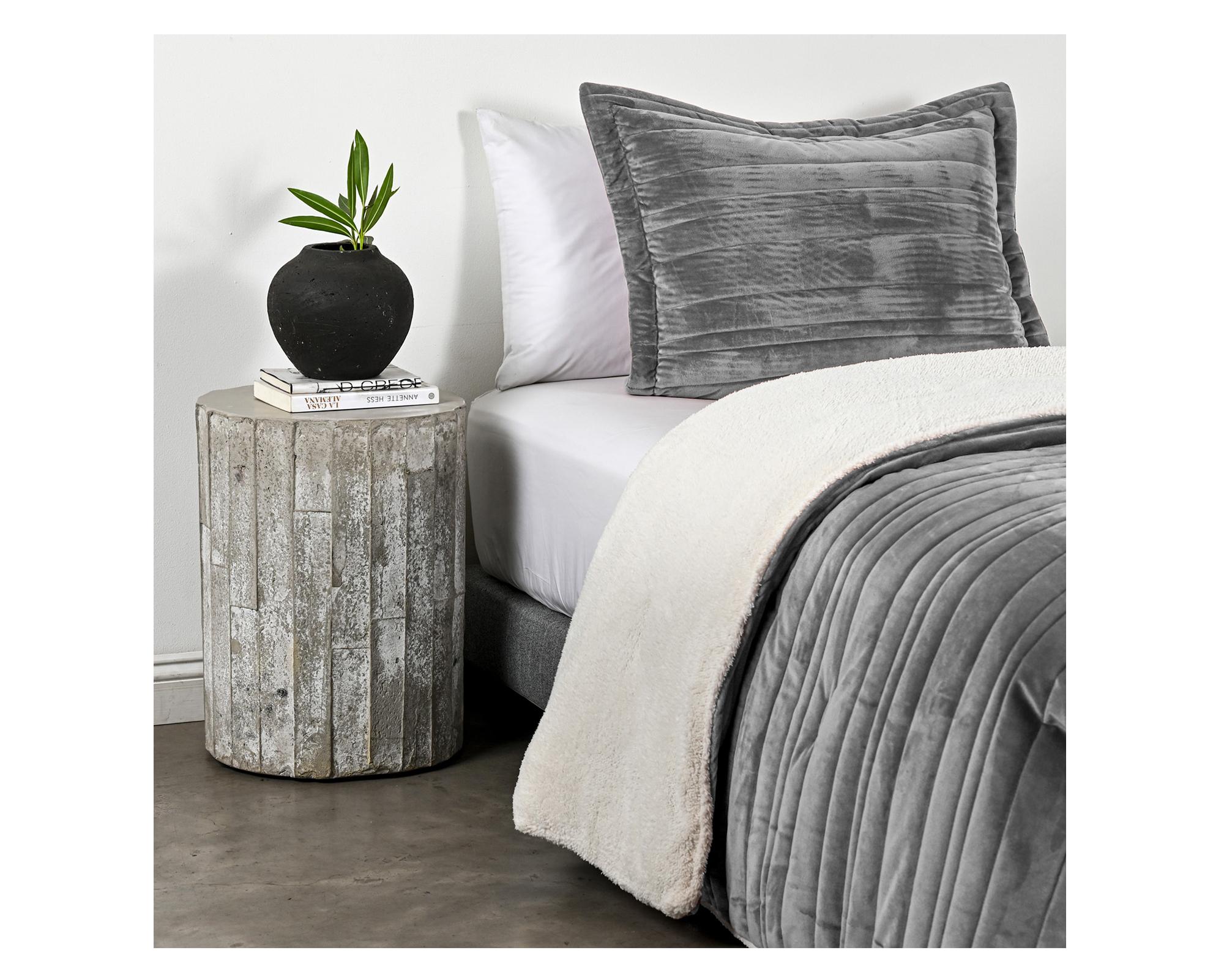 Plumón Cemento gris 1.5 plazas-1