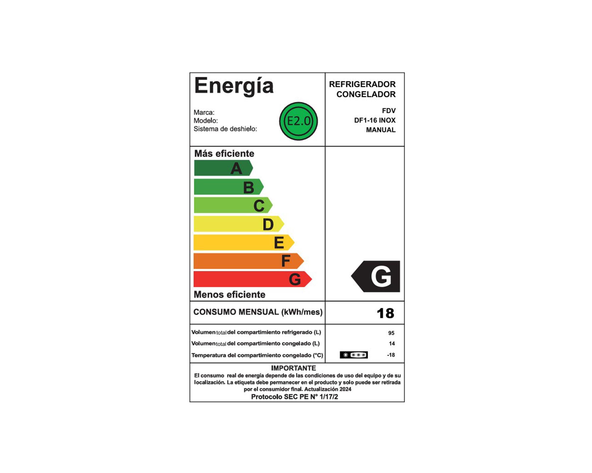 Frigobar bajo cubierta Elegance 2.0 inox 109 lt-7
