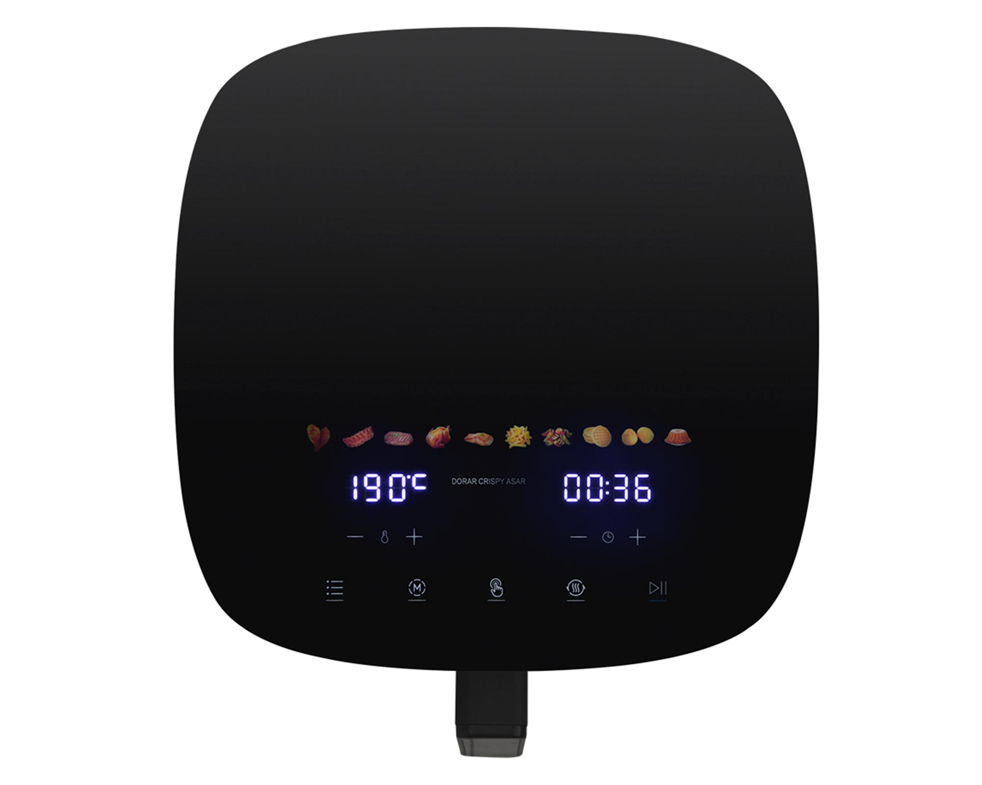 Freidora de aire MF-TN65DBK negro 6.5 lt-4