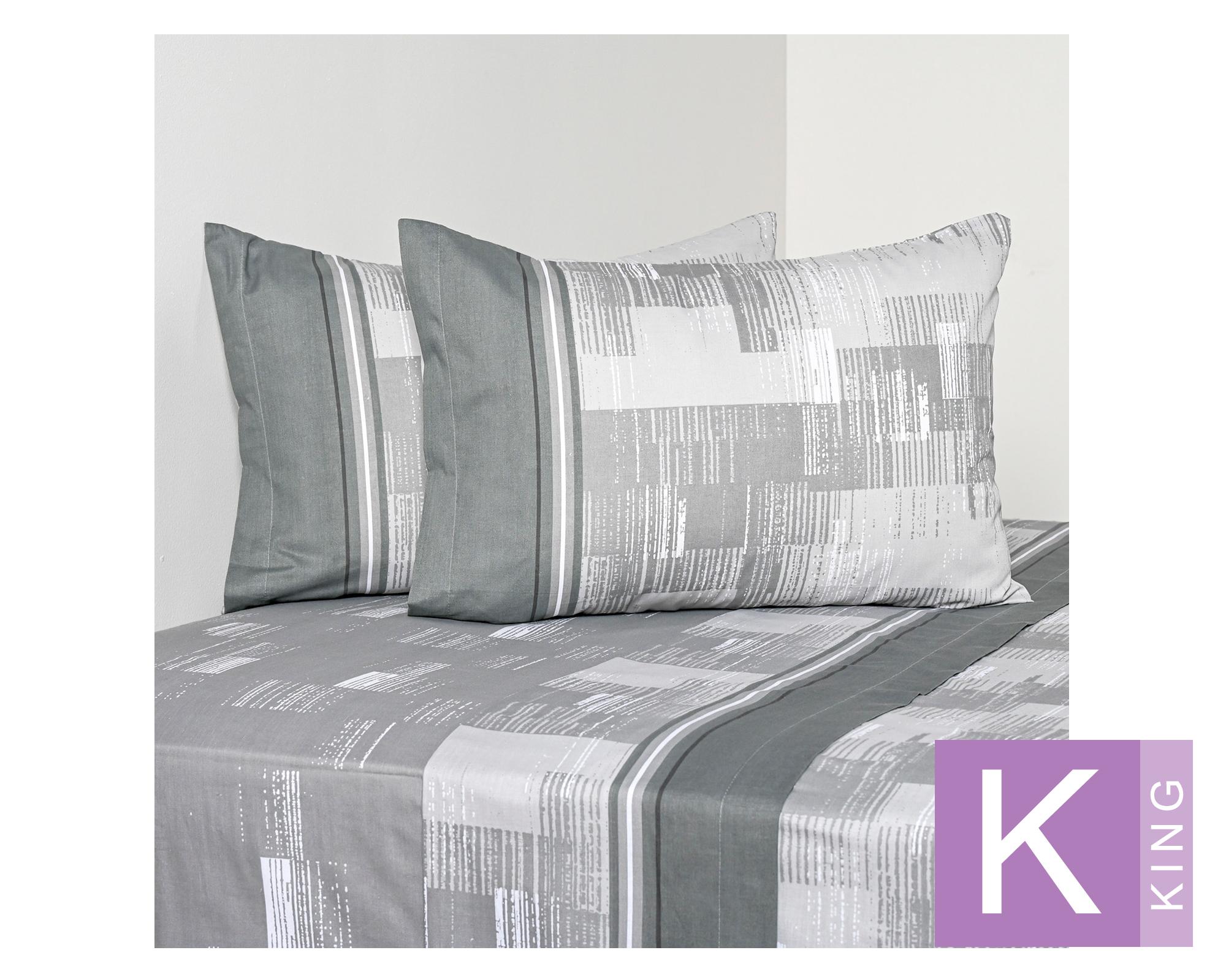 Sábanas King 144 hilos Dargon estampada-0