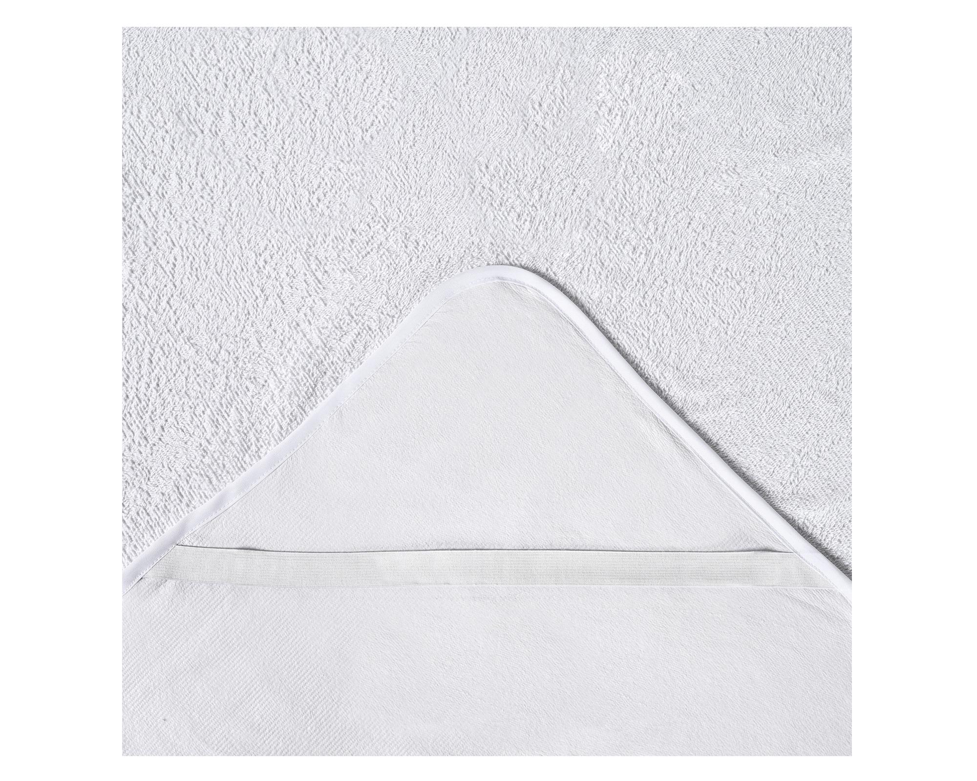 Cubrecolchón Terry Waterproof blanco 1.5 plazas-1
