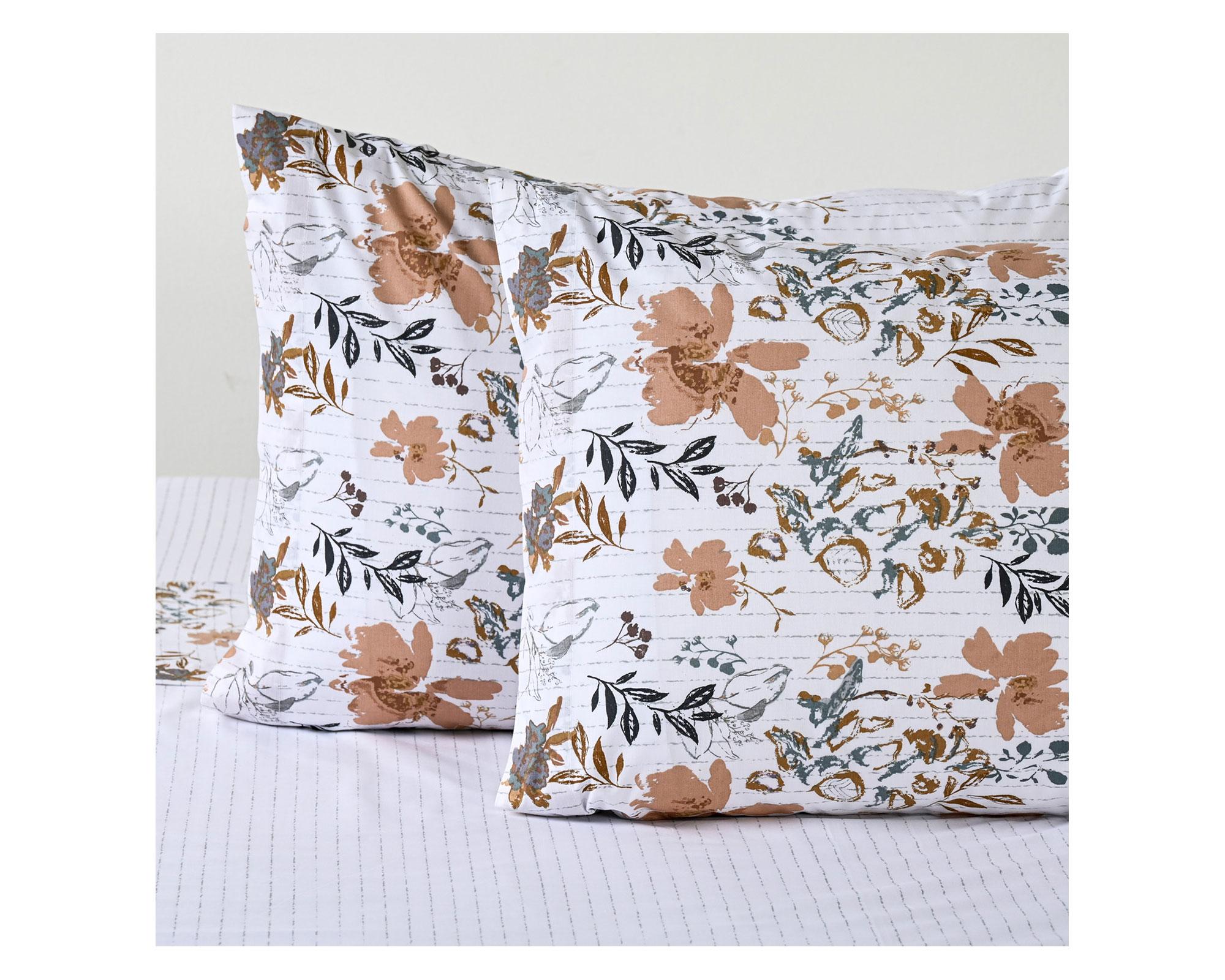 Juego sábanas 2 plazas 200H Glow diseño-1