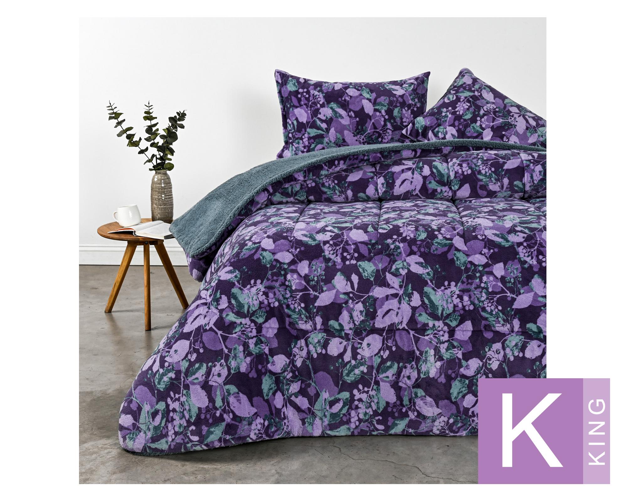 Plumón sherpa Iris morado King-0