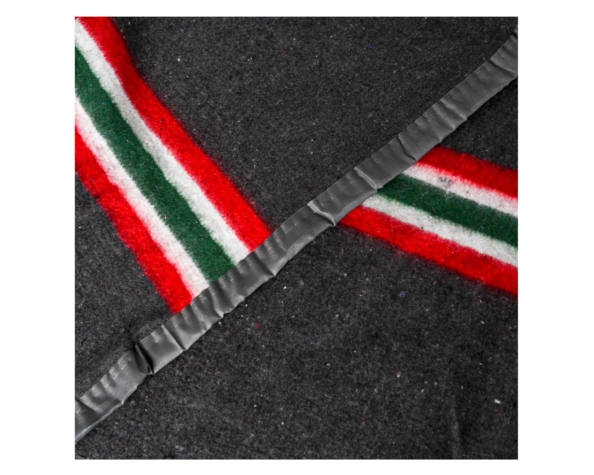 Frazada Rayas gris 1.5 plazas-1