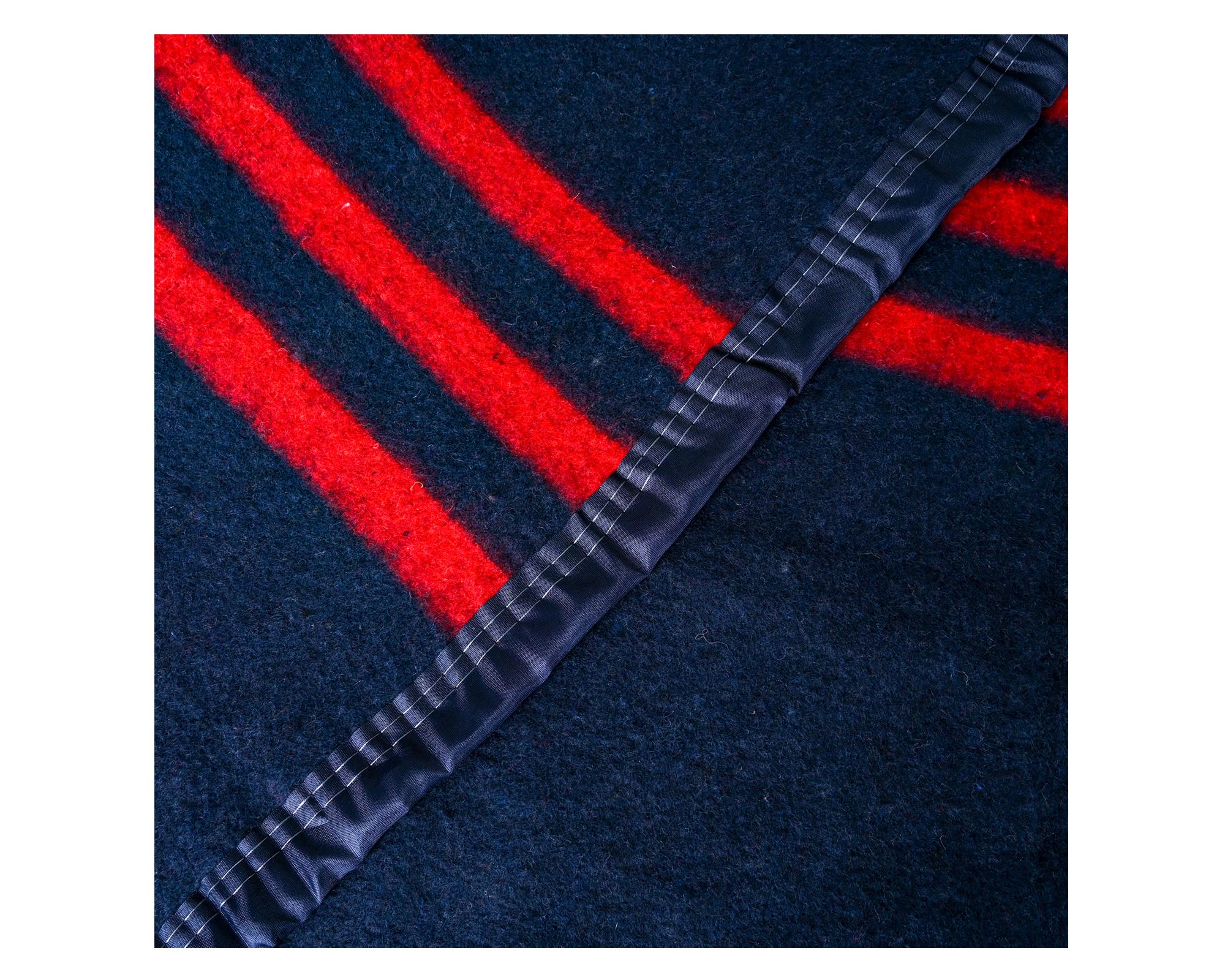 Frazada Rayas azul 1.5 plazas-1