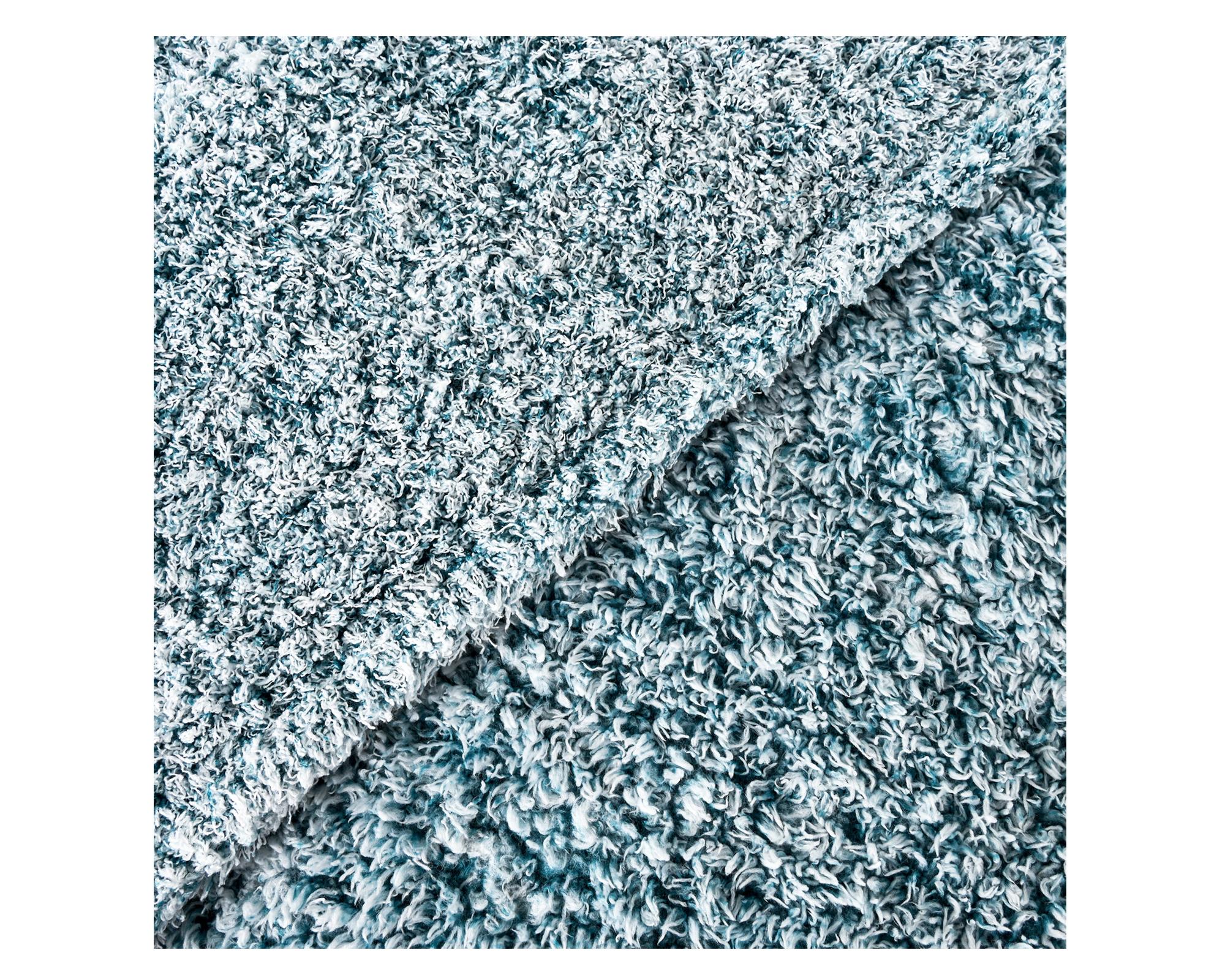 Frazada Poodle esmeralda 1.5 plazas-1