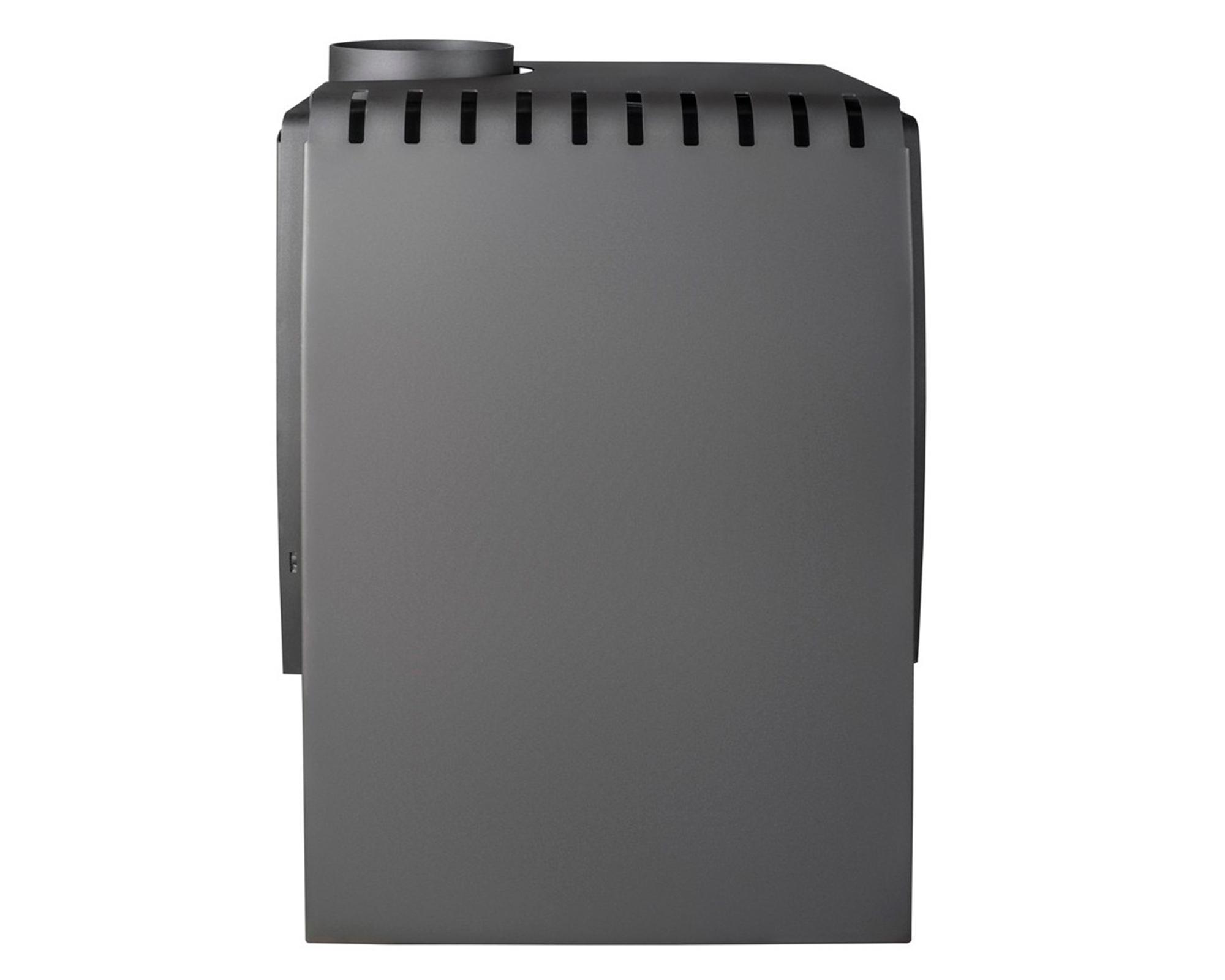 Estufa a leña Nordic 380 10 kW + kit Plus 6"-3