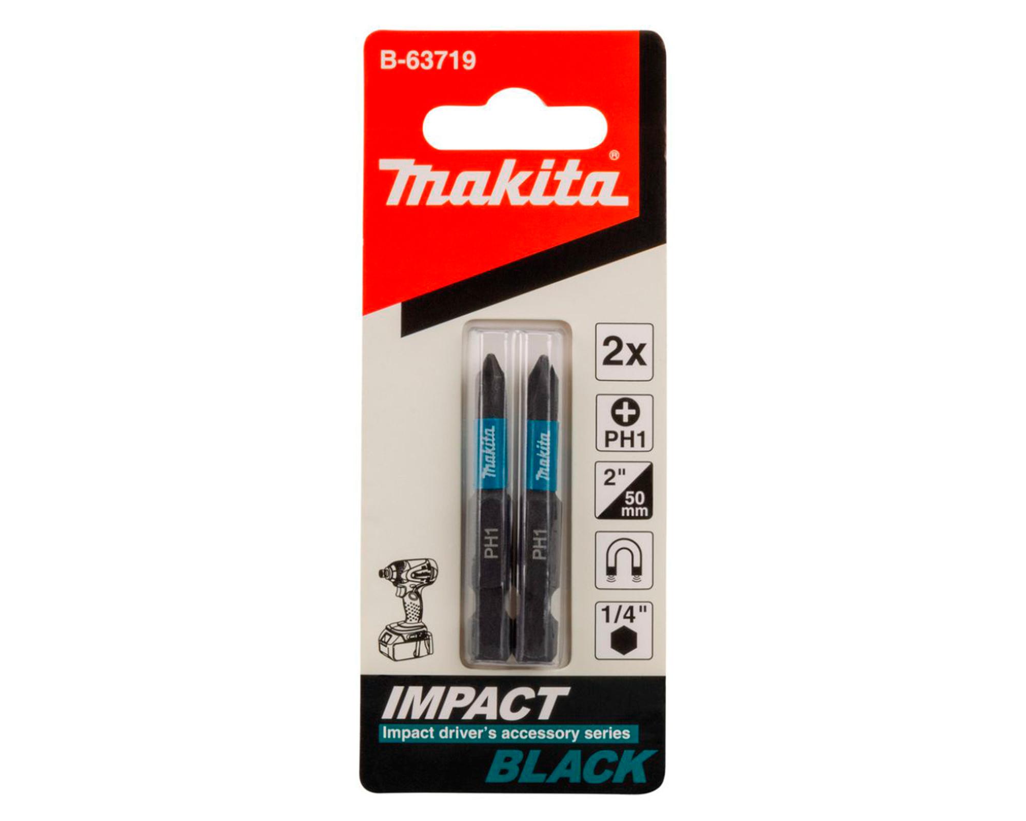 Punta Impact Black PH1 50 mm 2 un-1