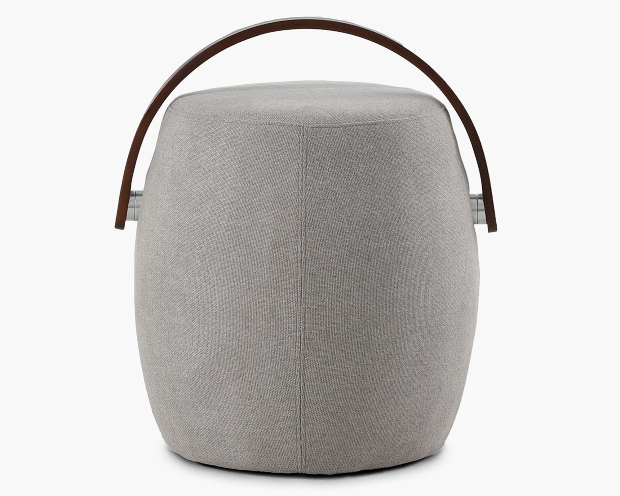 Pouf con asa de madera LT-0