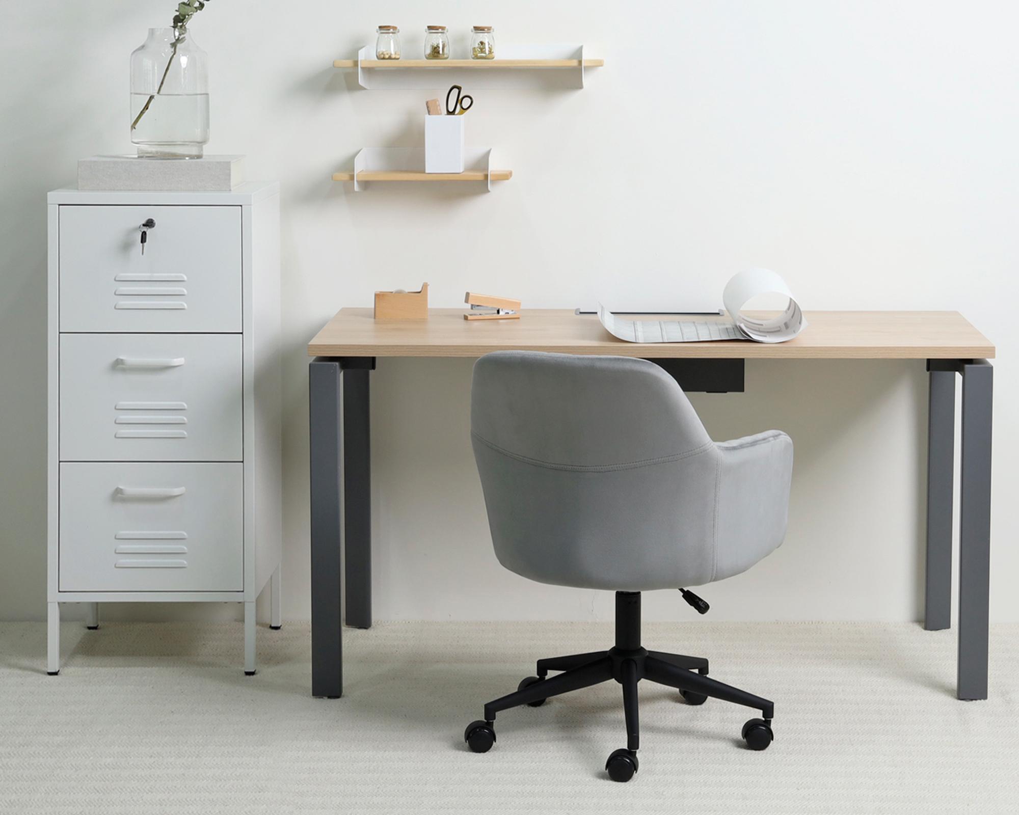 Silla Oficina Ada gris-3