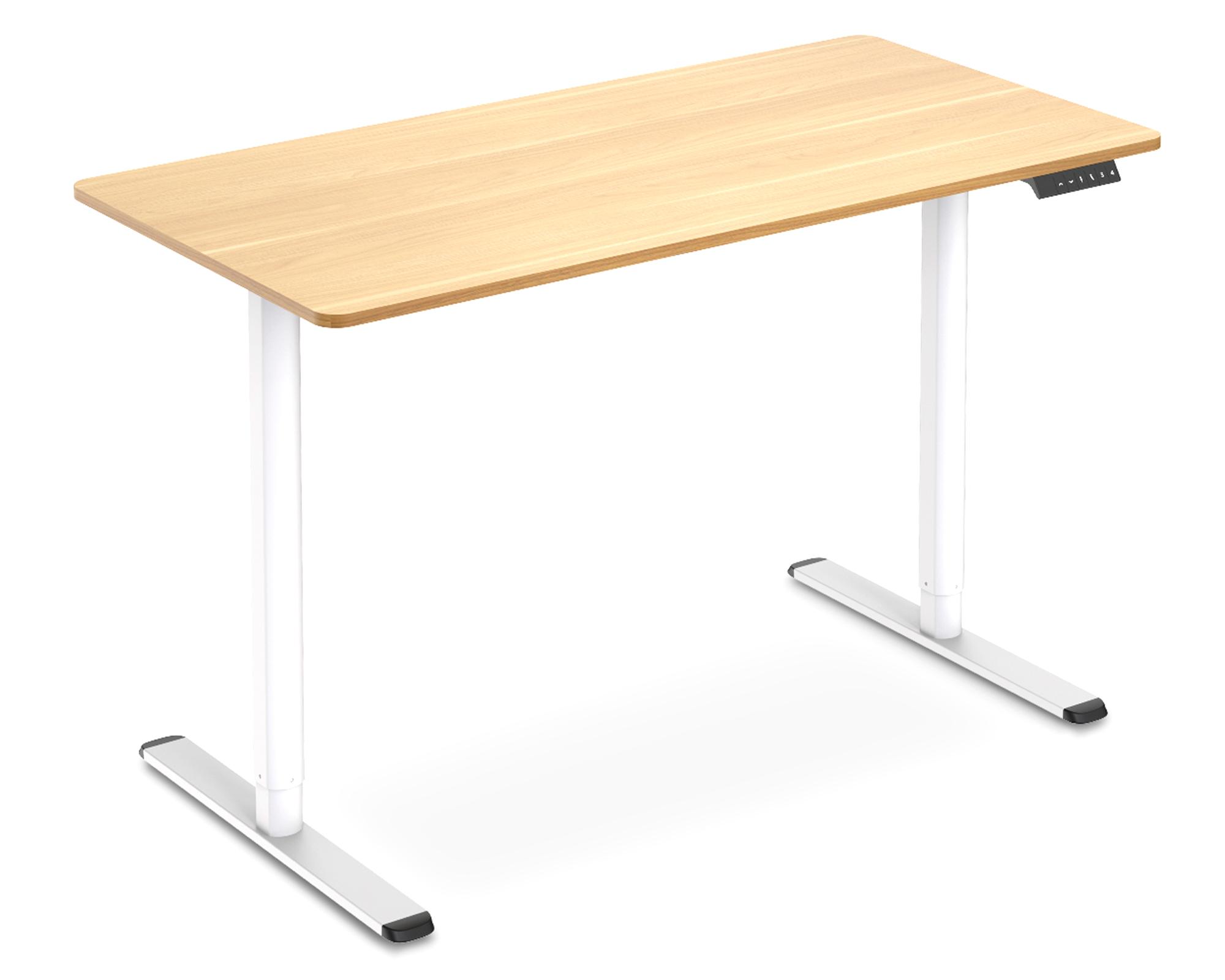 Escritorio Orion home office eléctrico natural 73/118x120x60 cm-1